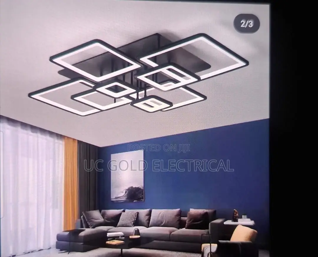 Modern Led Ceiling Lamp Nordic Modest Chandelier Living Room