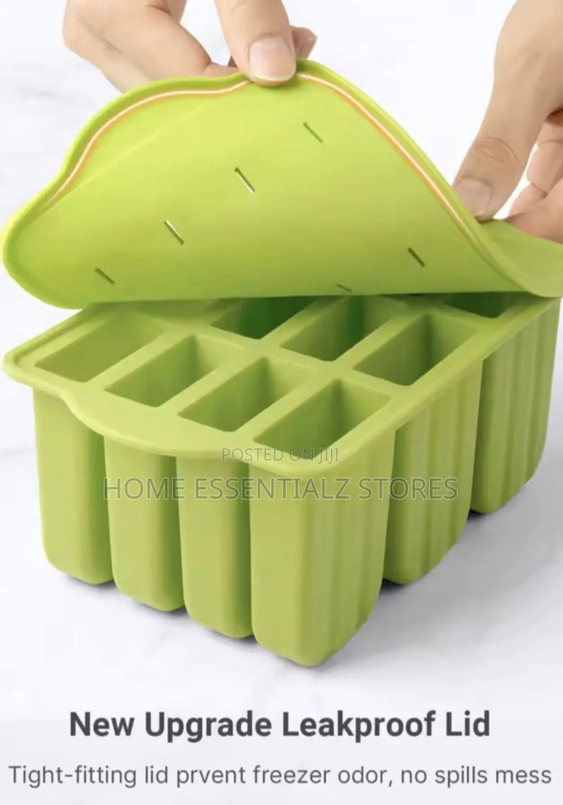 Ice Cream Silicone Popsicle Maker Molds - 12 Slots