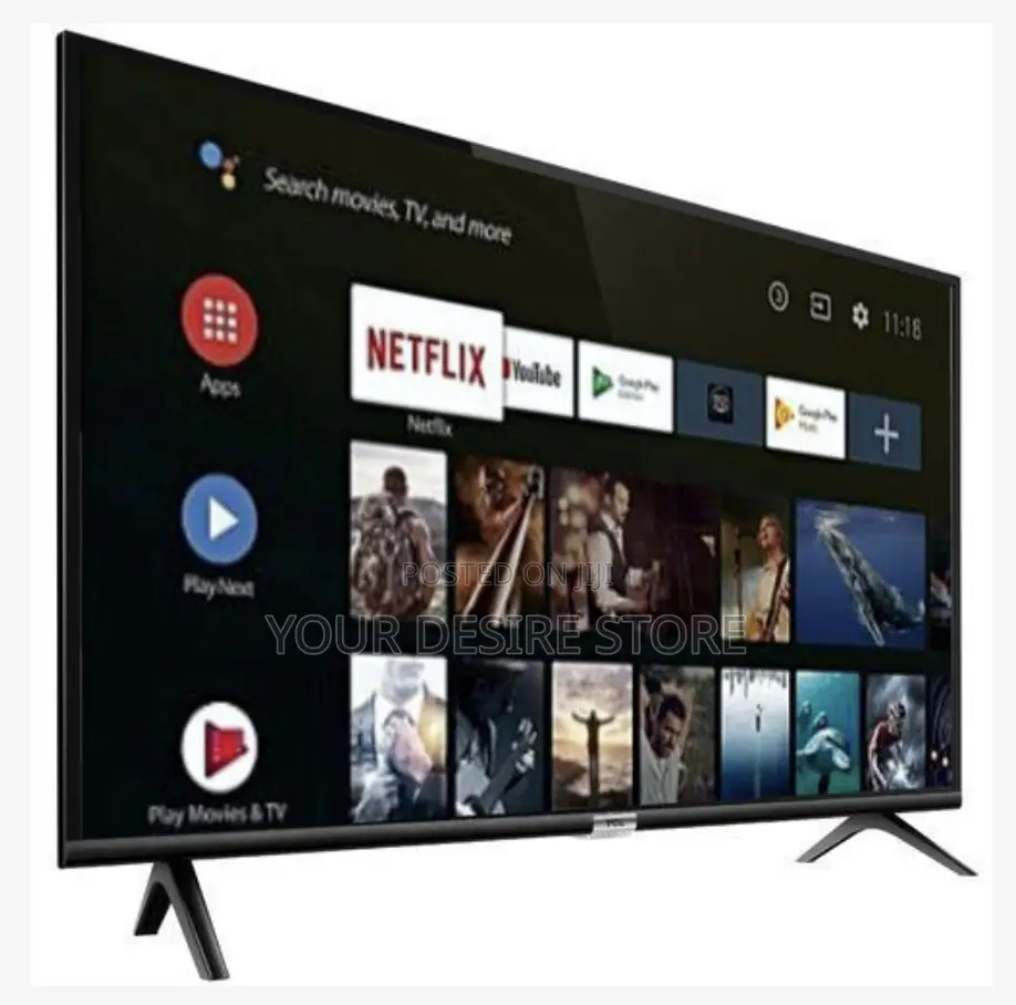 TCL 43-Inch Android Smart FHD Tv + 12 Months Warranty