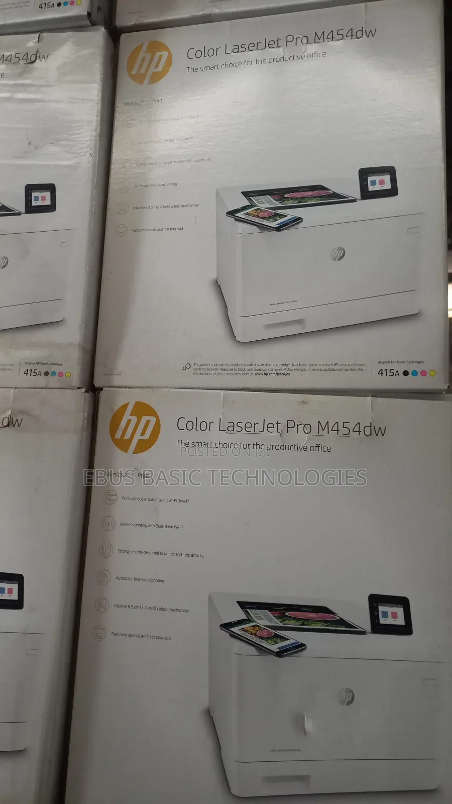 Hp Color Laserjet Pro M454dw Printer