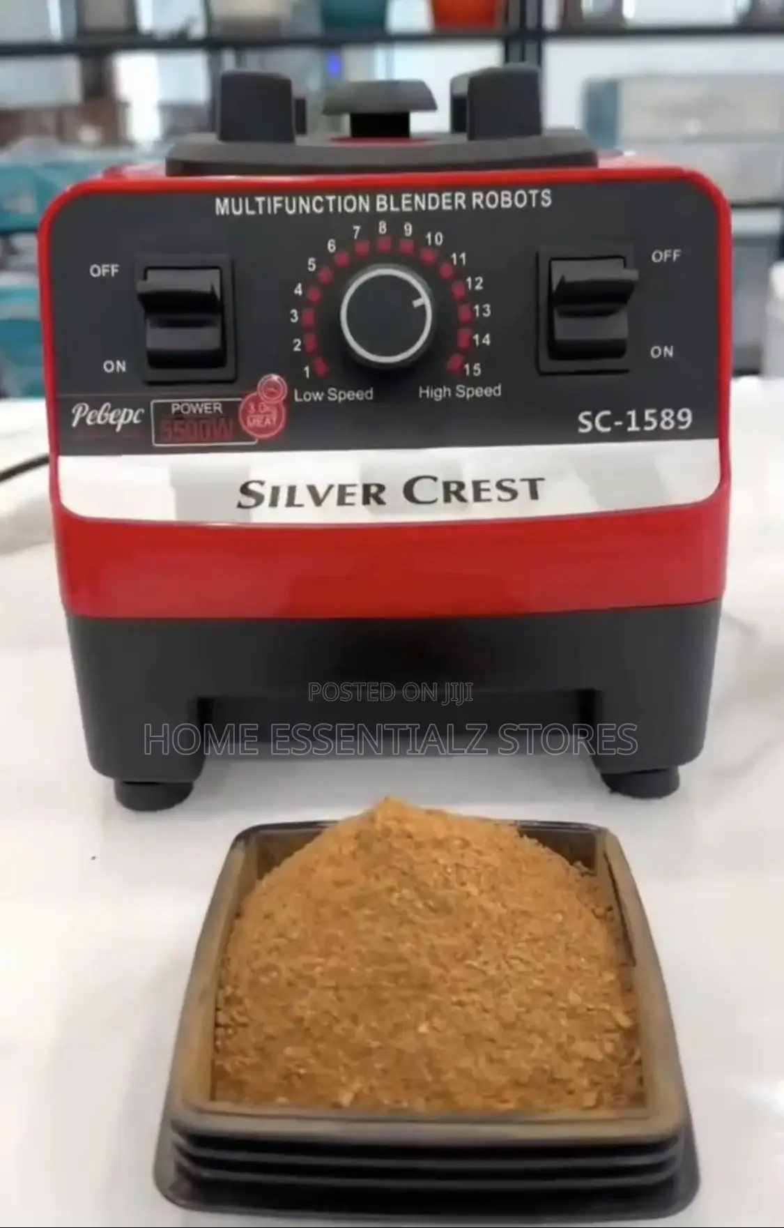 Strong Silver Crest Blender - 2 in 1 Mixer