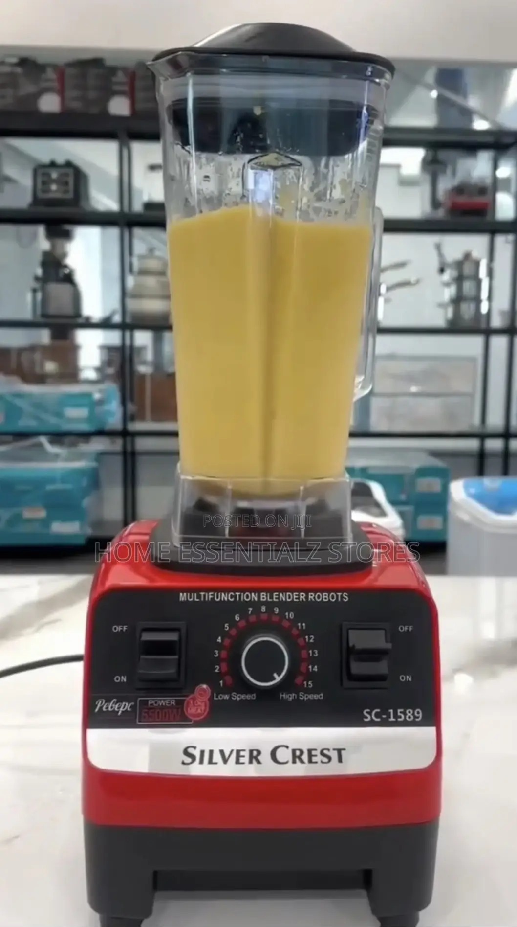Strong Silver Crest Blender - 2 in 1 Mixer