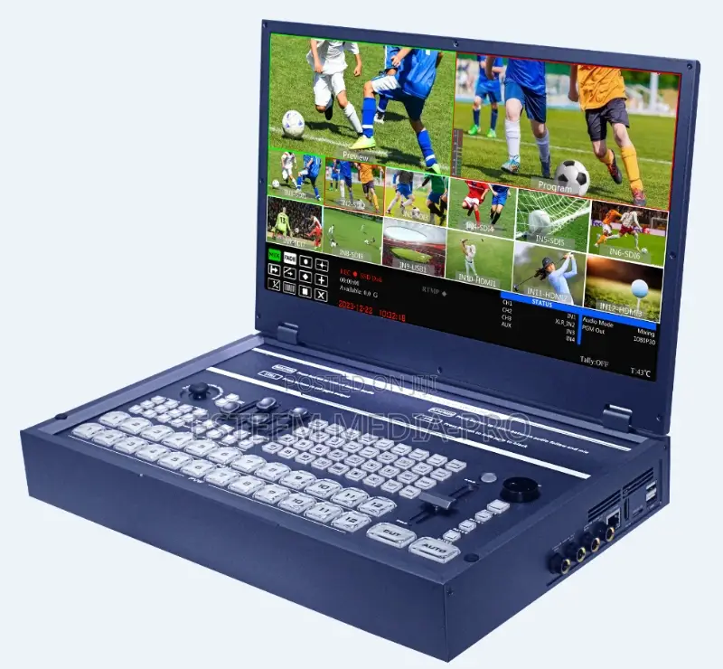 Devicewell 20-ch Hds9320 12g-sdi 4hdmi & 4usb Video Switcher