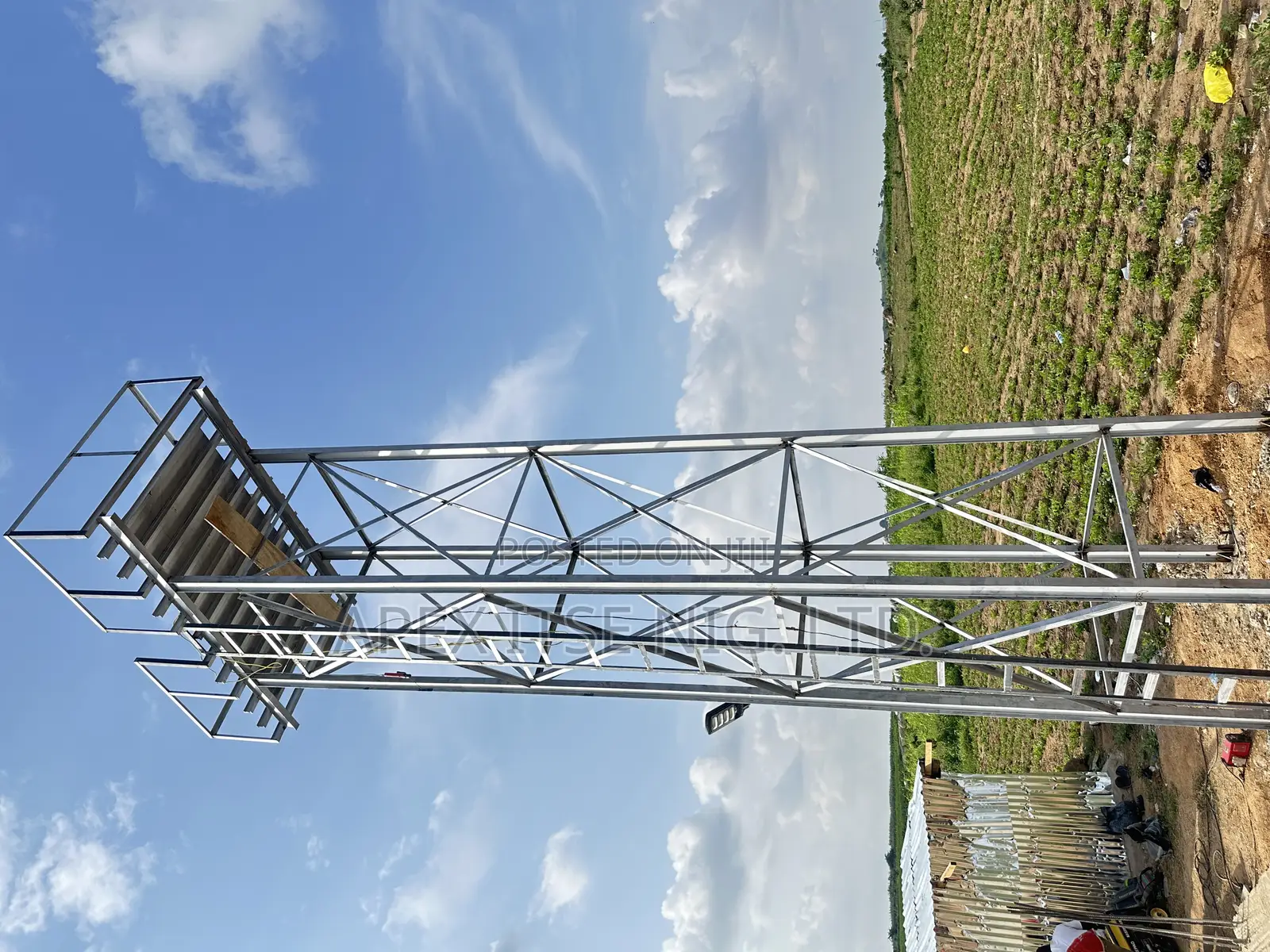 9meters Height Stanchion Tank Stand