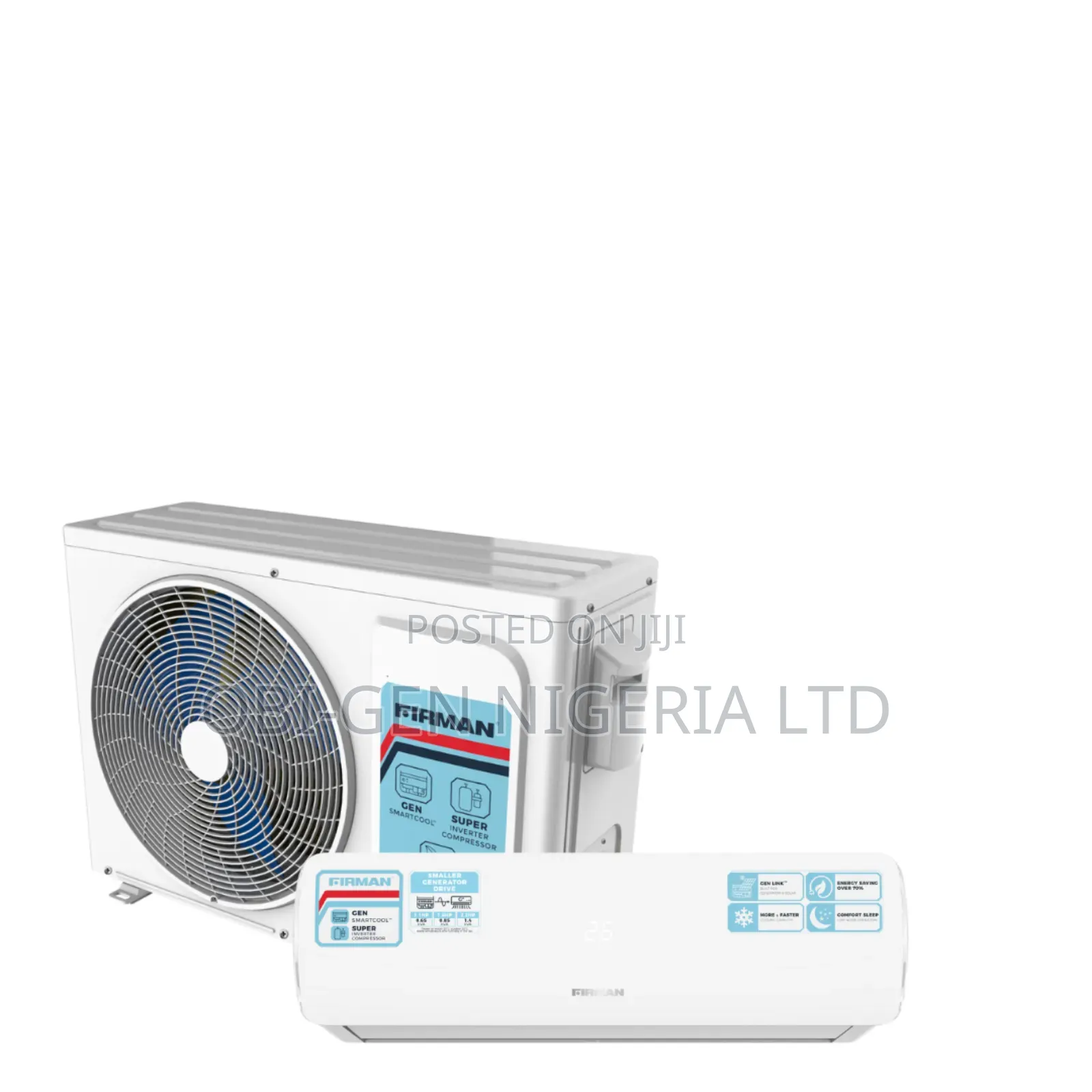 Firman Smartcool Inverter Ac 1.6 Hp Set