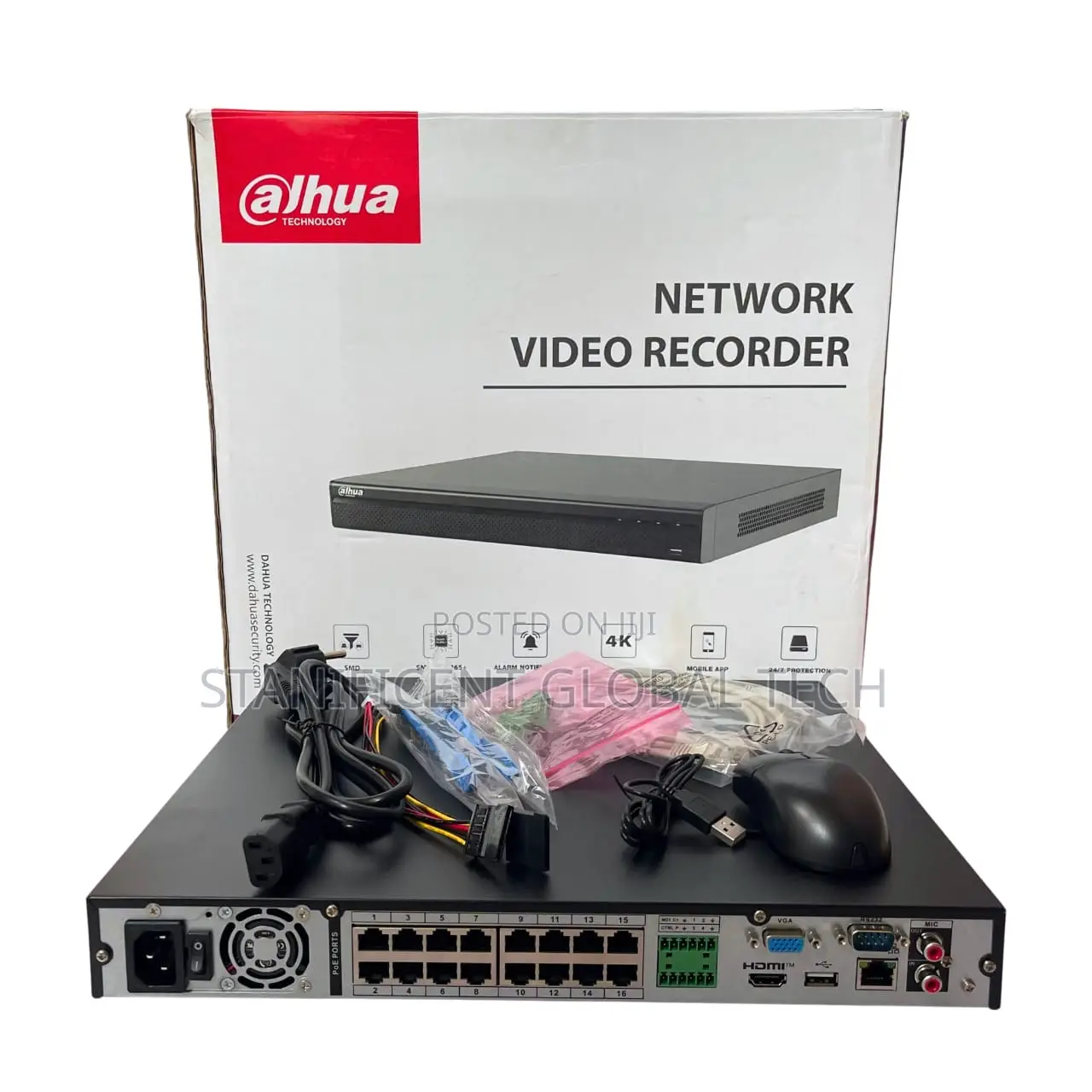 Dahua 32ch Audio Nvr (With 16port Poe)
