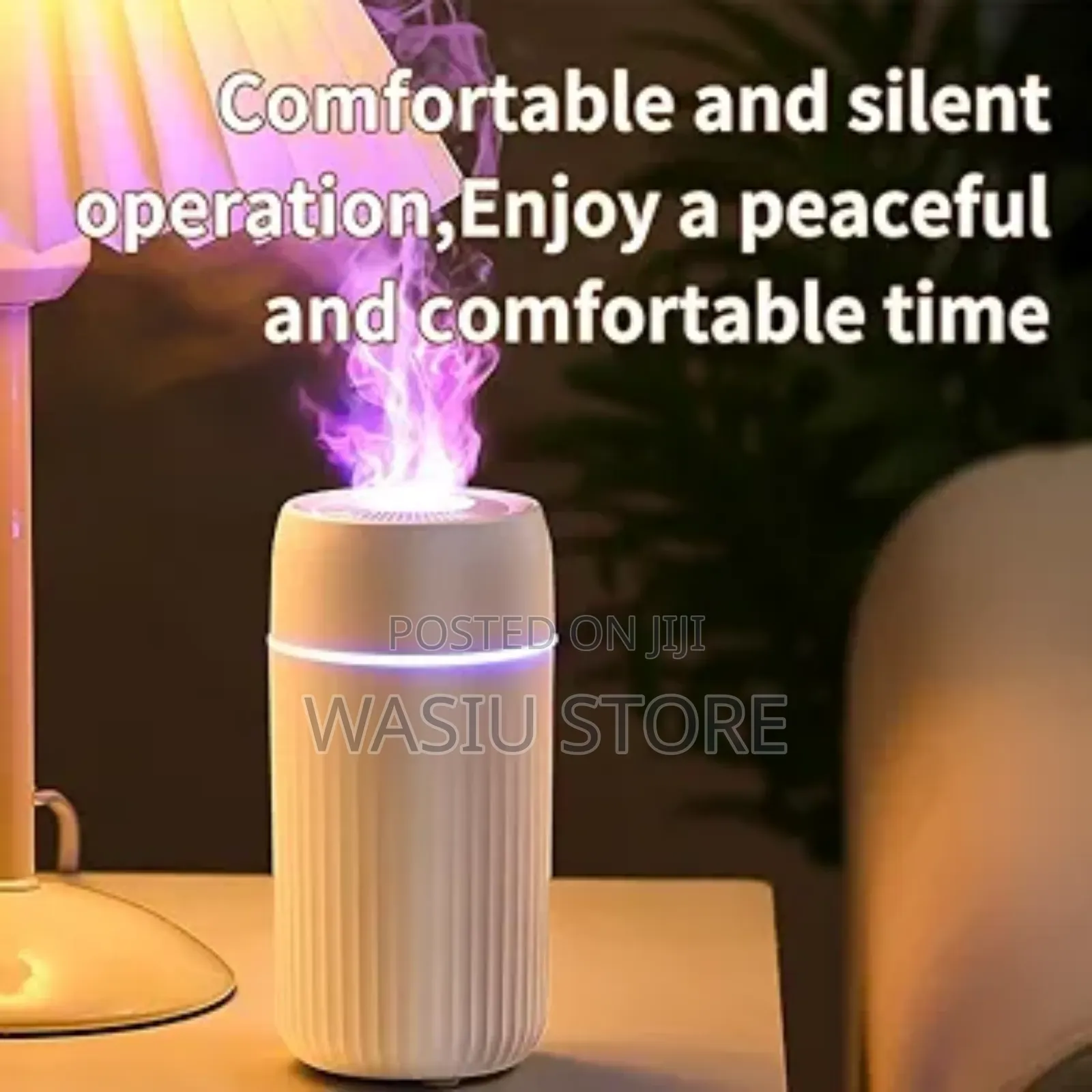Flame Air Diffuser Humidifier With Free Oil