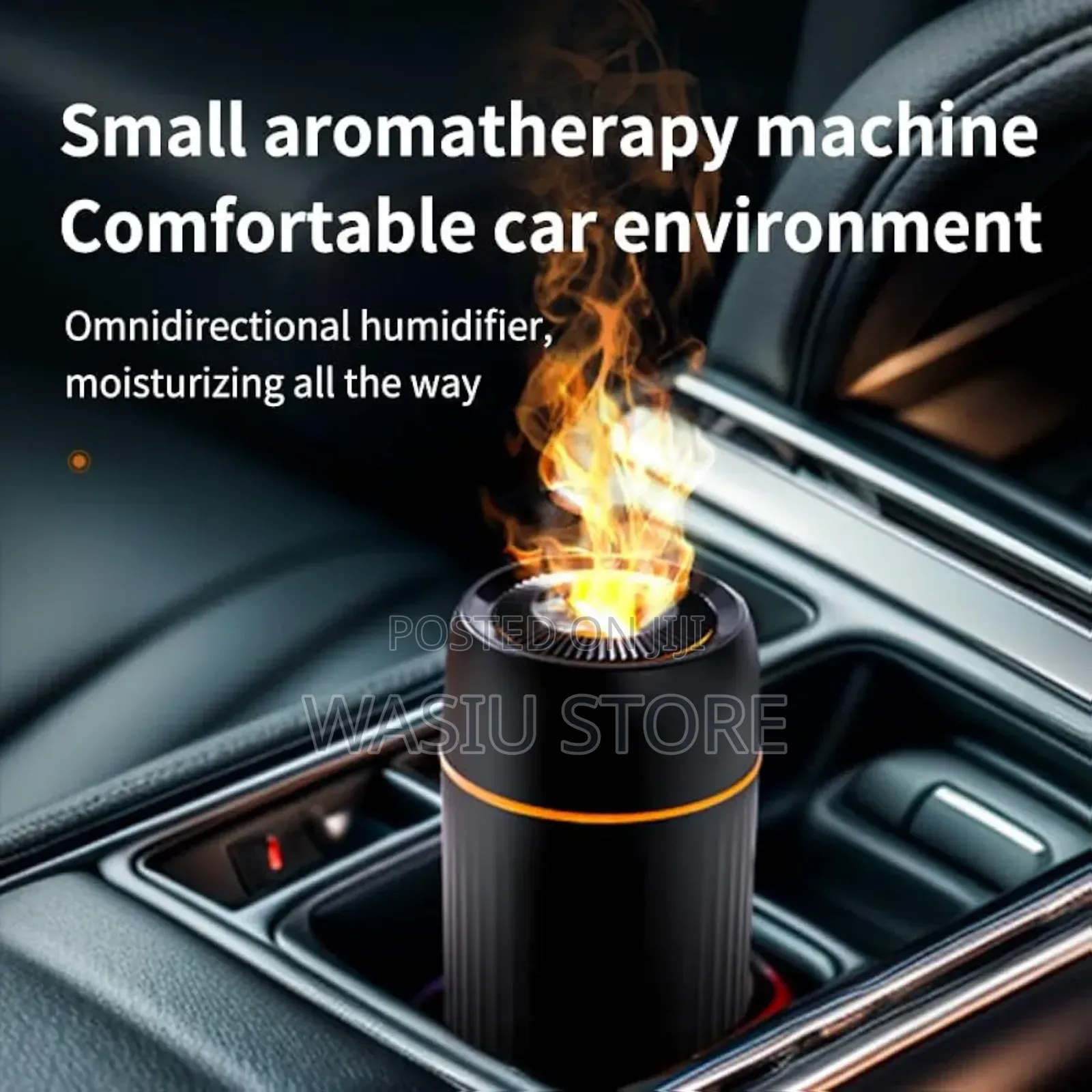 Flame Air Diffuser Humidifier With Free Oil
