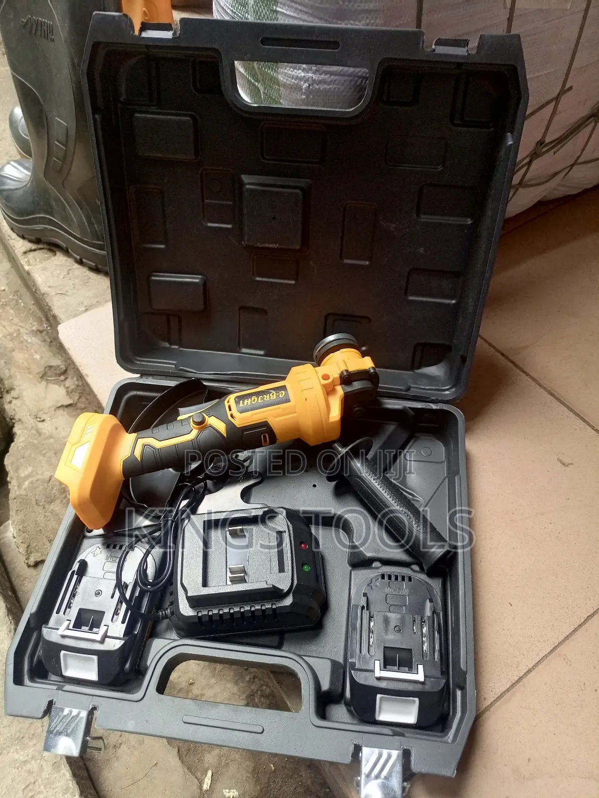 Cordless Angle Grinder 4.5"