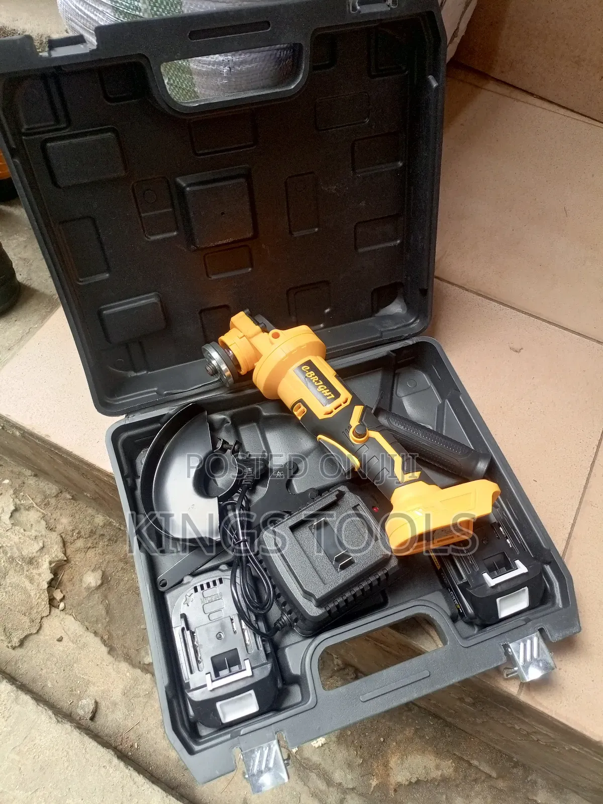 Cordless Angle Grinder 4.5"