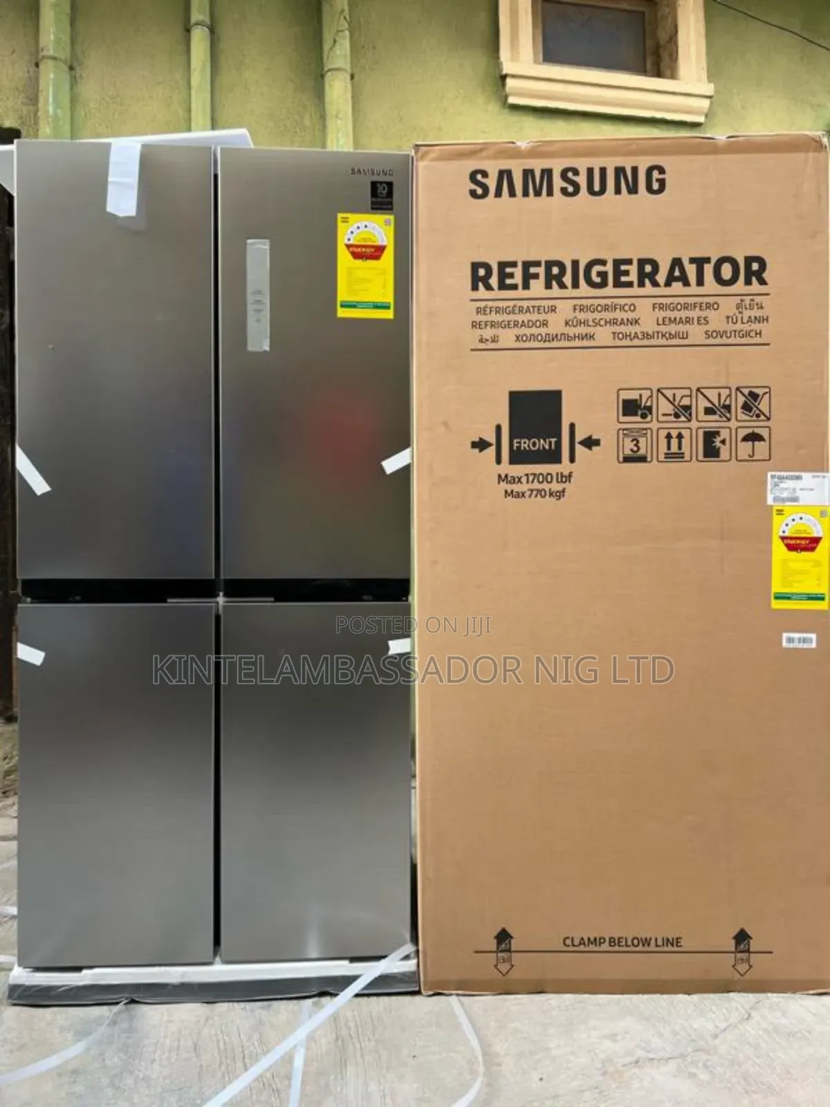 Ssmsung Side by Side Refrigerator-Rf48a4000ms
