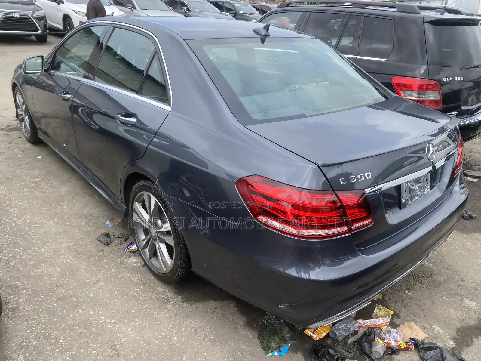 Mercedes-Benz E350 Base 4Matic Sedan AWD (3.5L 6cyl 7A) 2014 Gray
