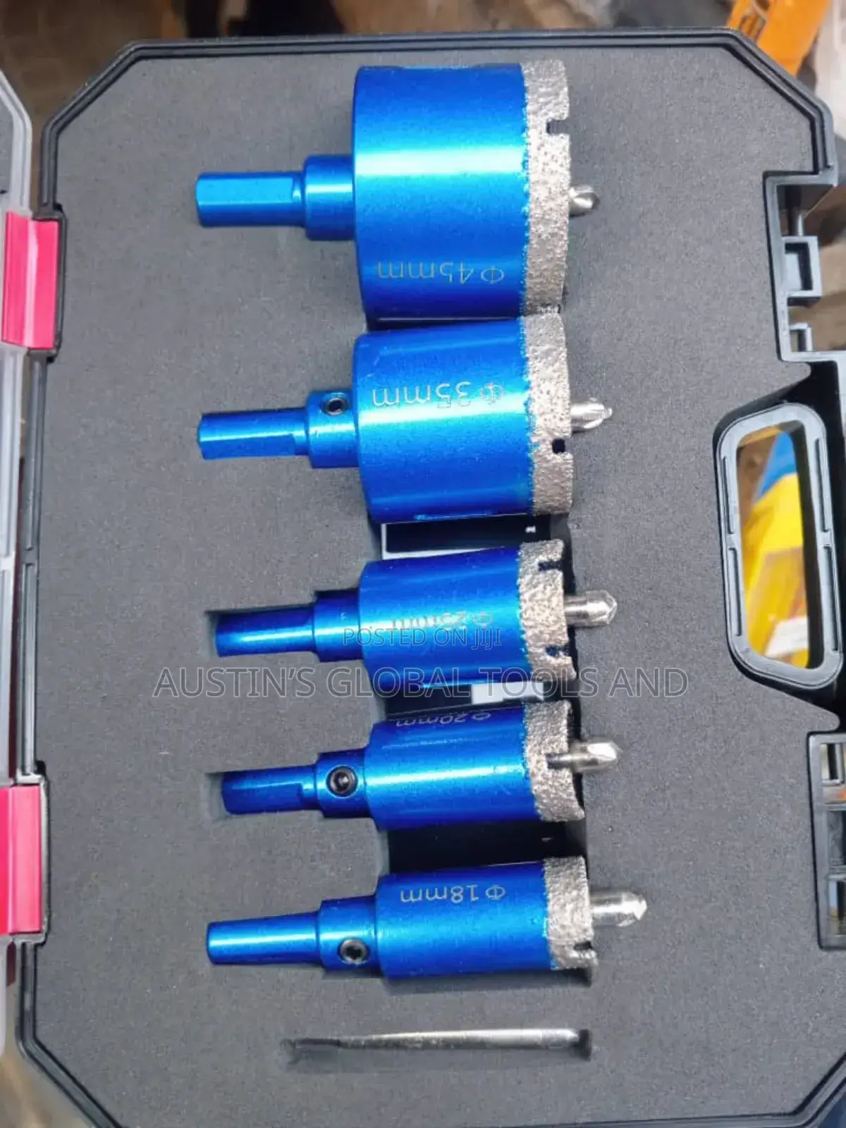 Diamond Tipped Hole Saw Set