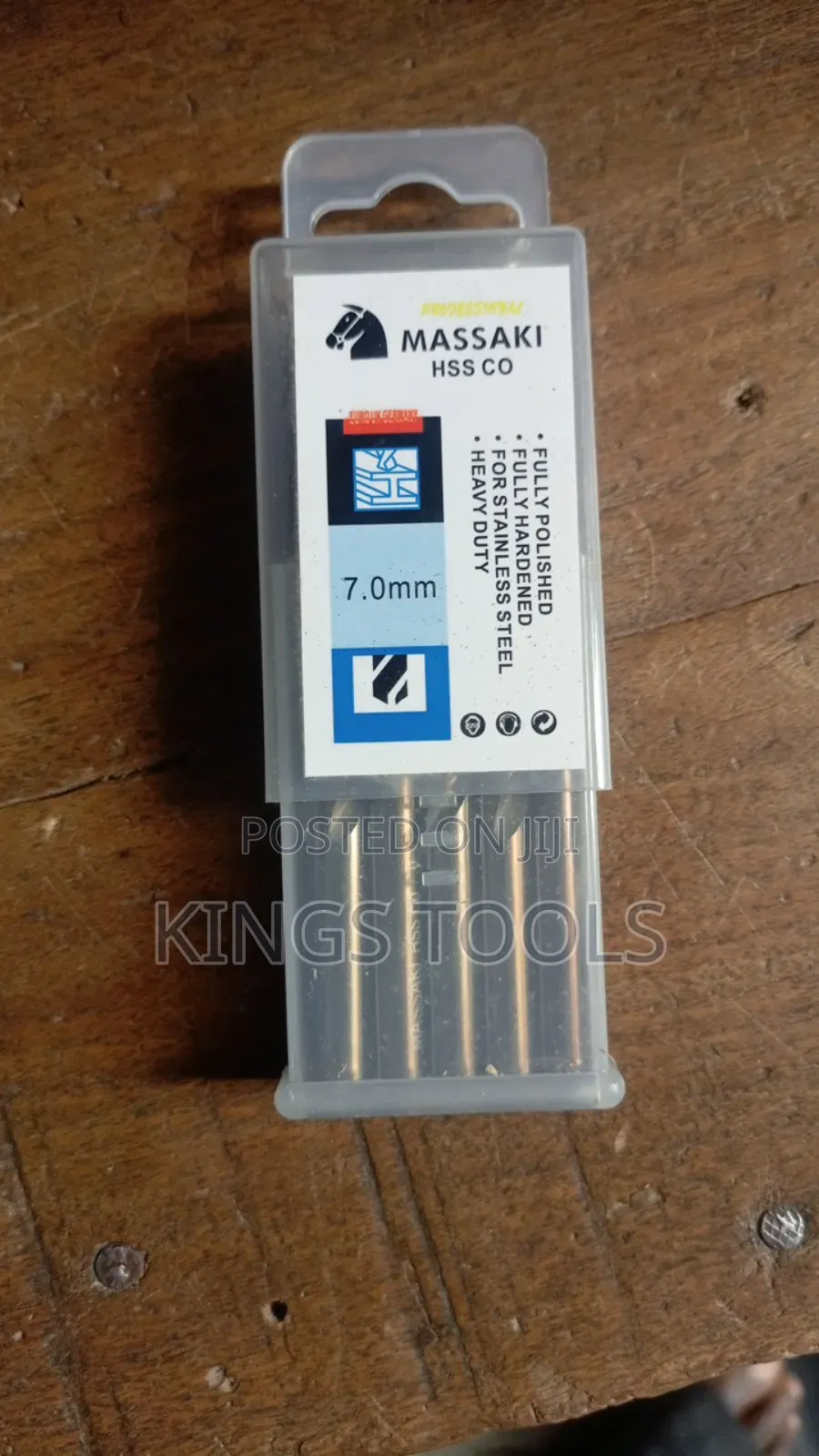 10pcs Hss (7.0mm) Stainless Drill Bit