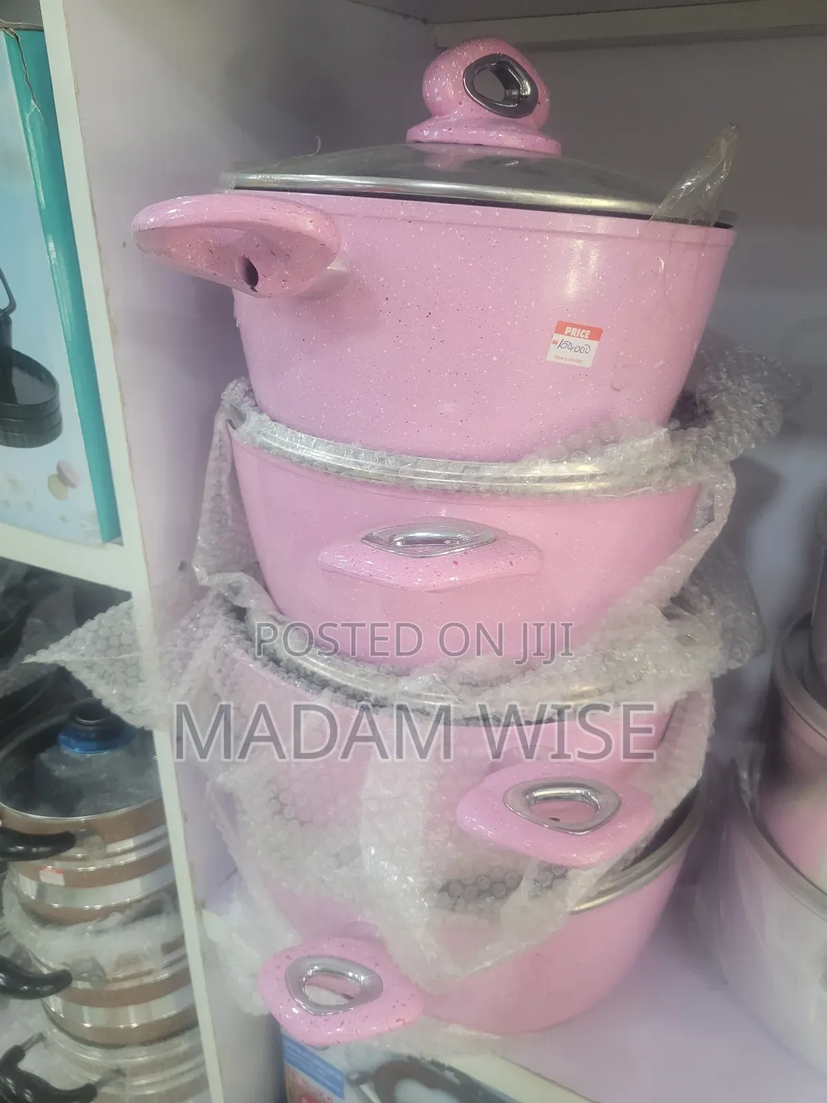 4 Set Cookware Pots