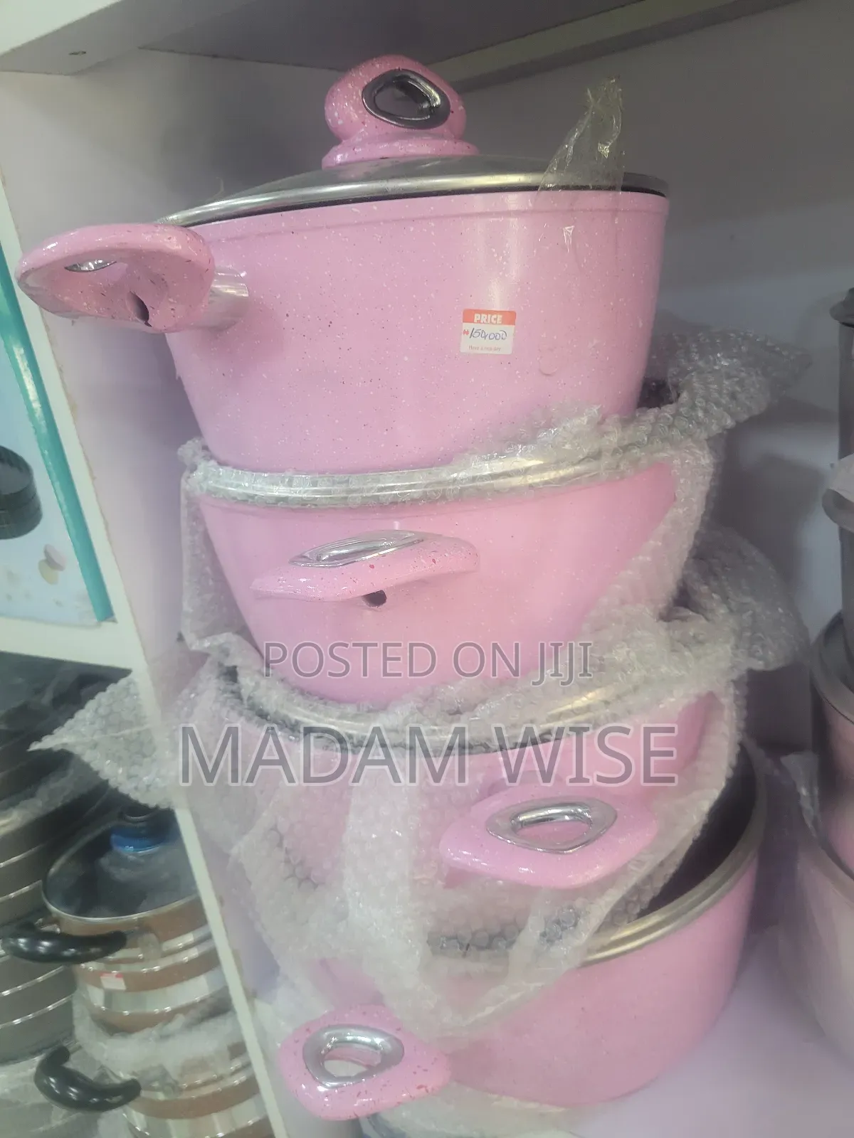 4 Set Cookware Pots
