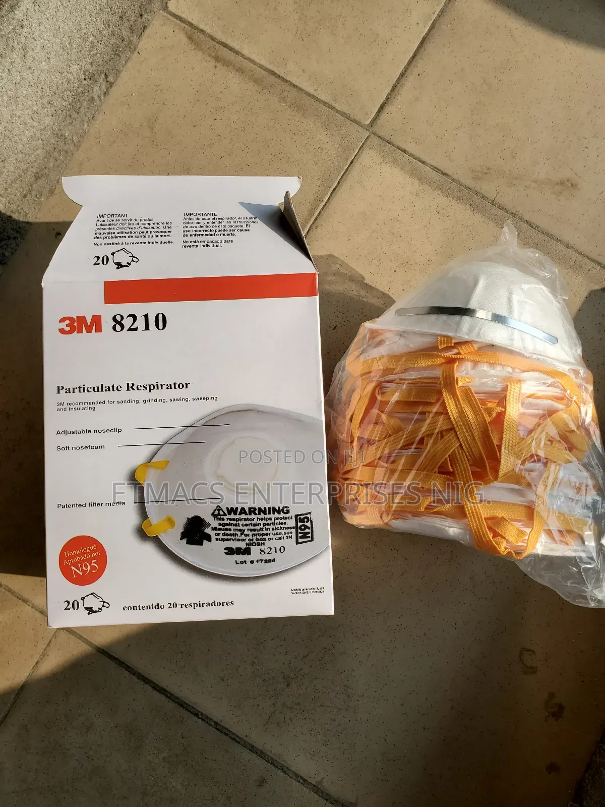 3m Nose Mask 8210