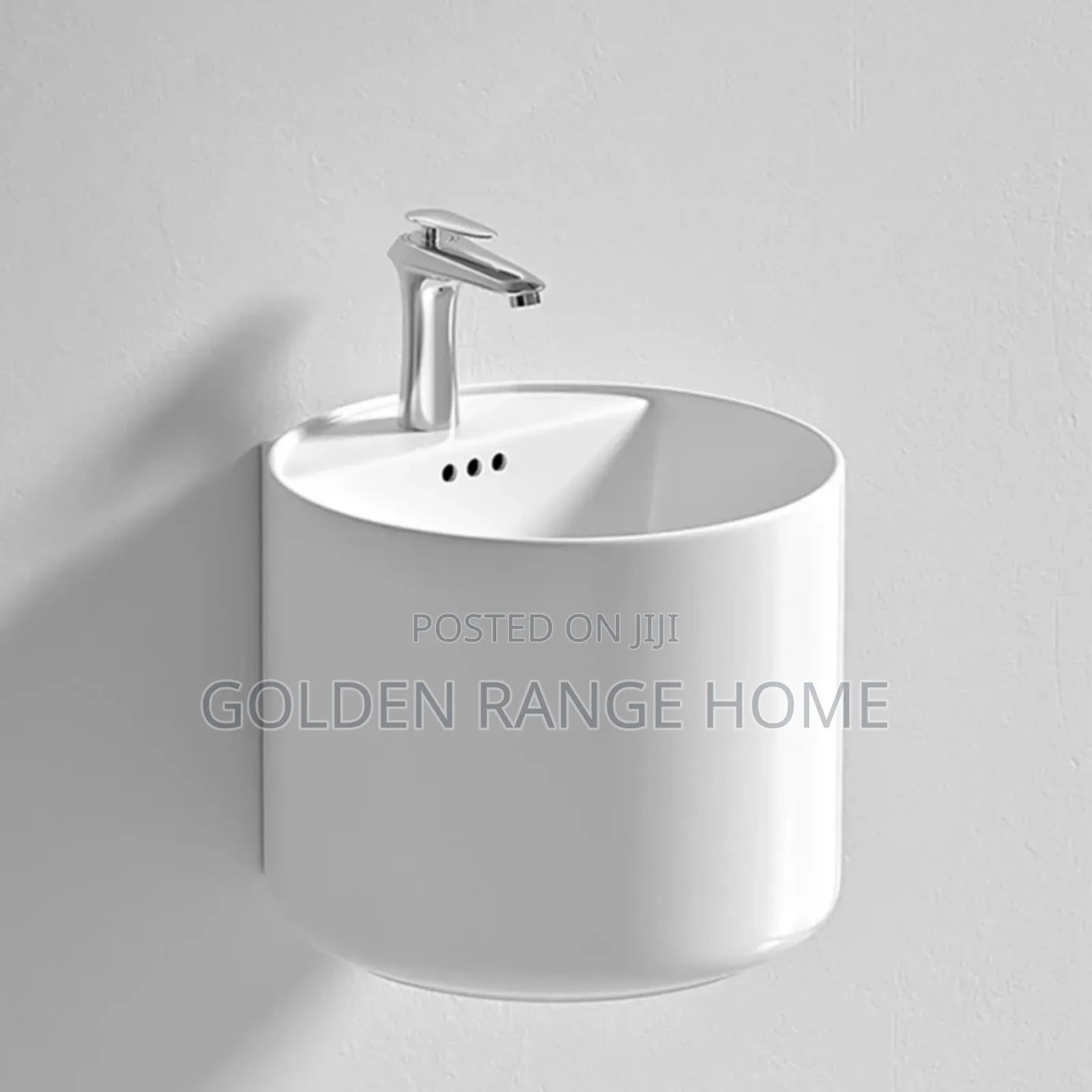 White Suspended Wash Hand Basin