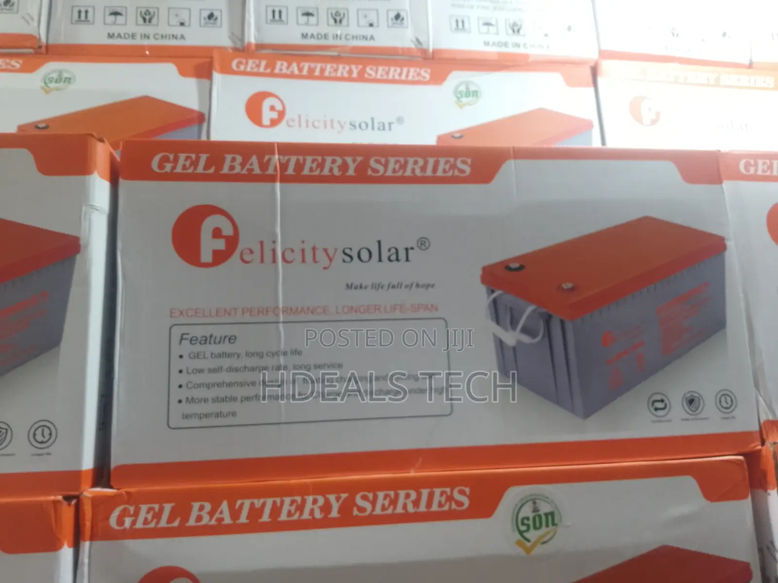 “Felicity G12200ah‐S 12 v 200 Ah Deep‐Cycle Gel Battery”