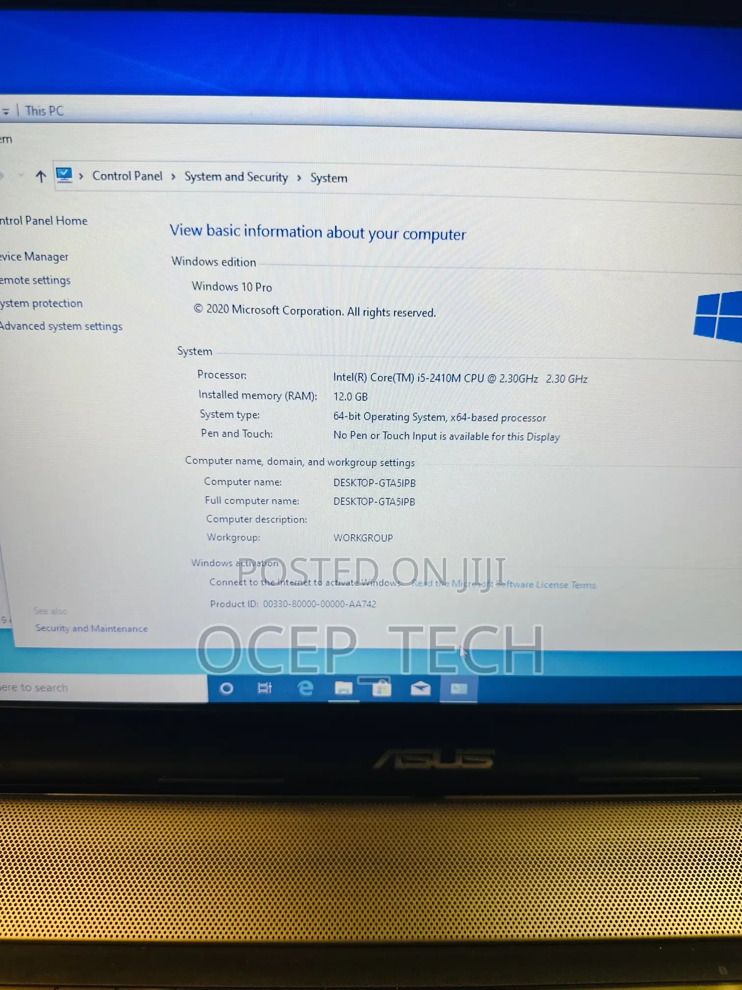 Laptop Asus N53SV 12GB Intel Core i5 HDD 1T