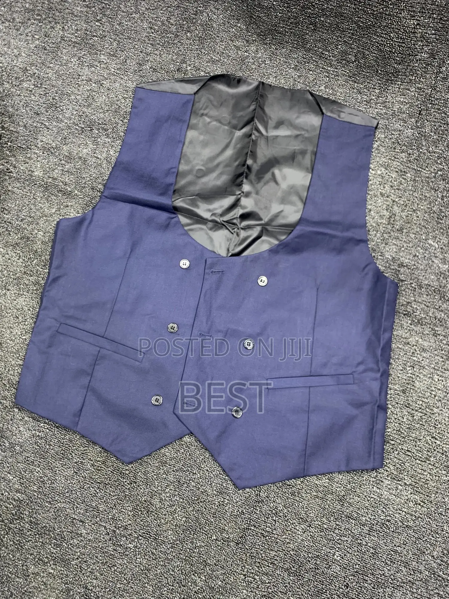 Quality Men’S Inner Suit Waistcoat Jacket