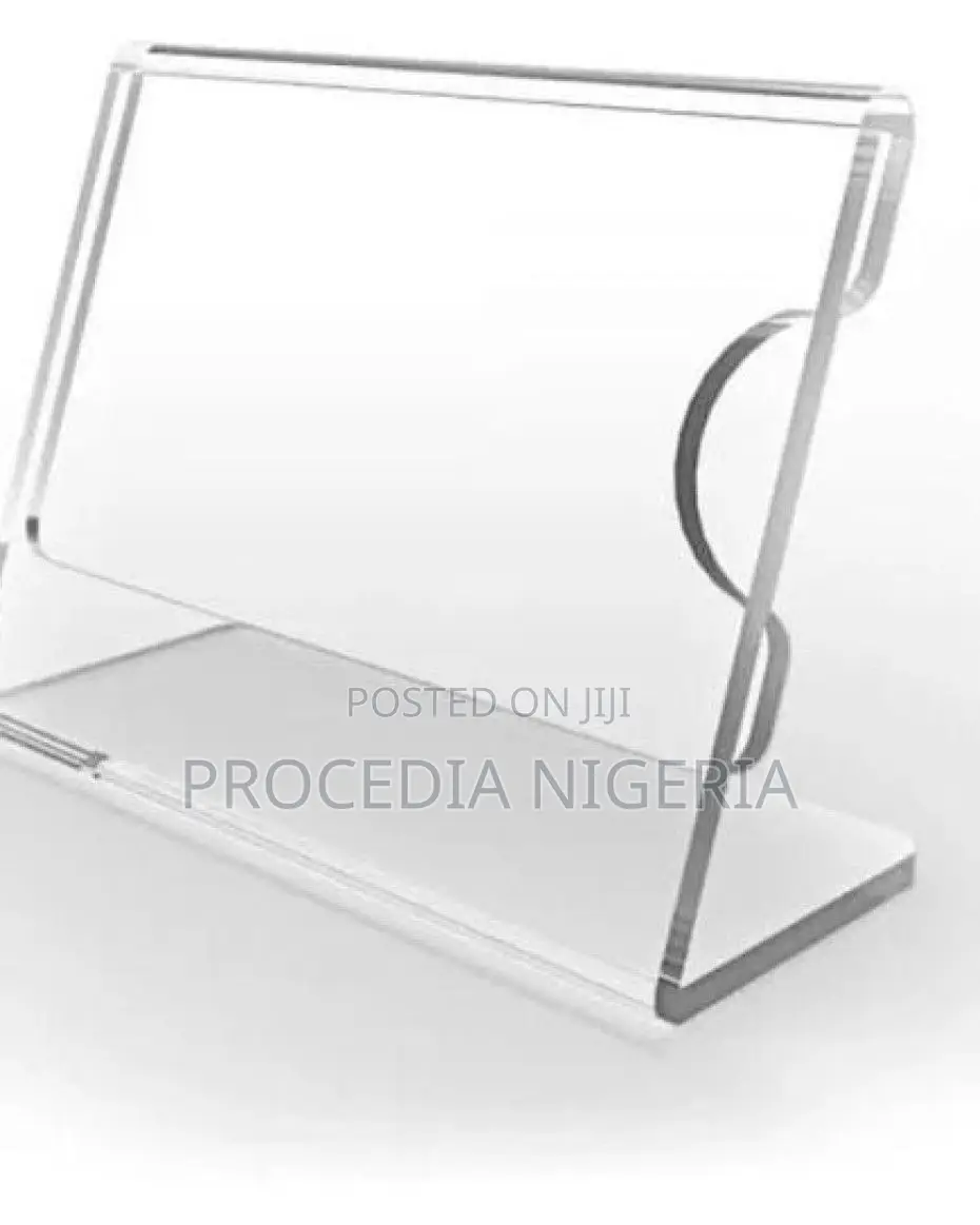 Acrylic Fibre-Glass Price Sign, Showroom Display Price