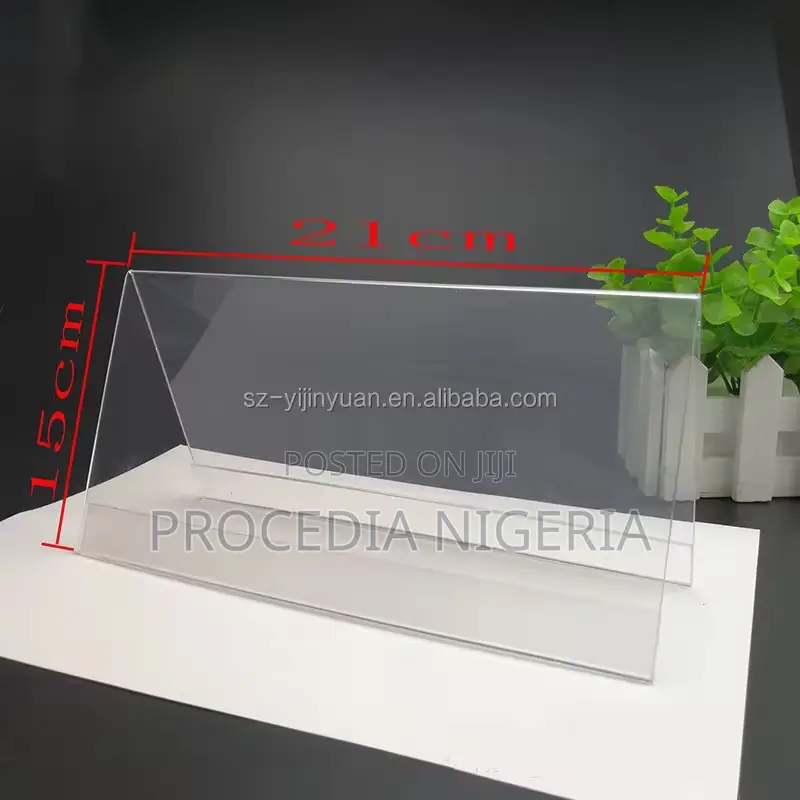 Acrylic Fibre-Glass Price Sign, Showroom Display Price