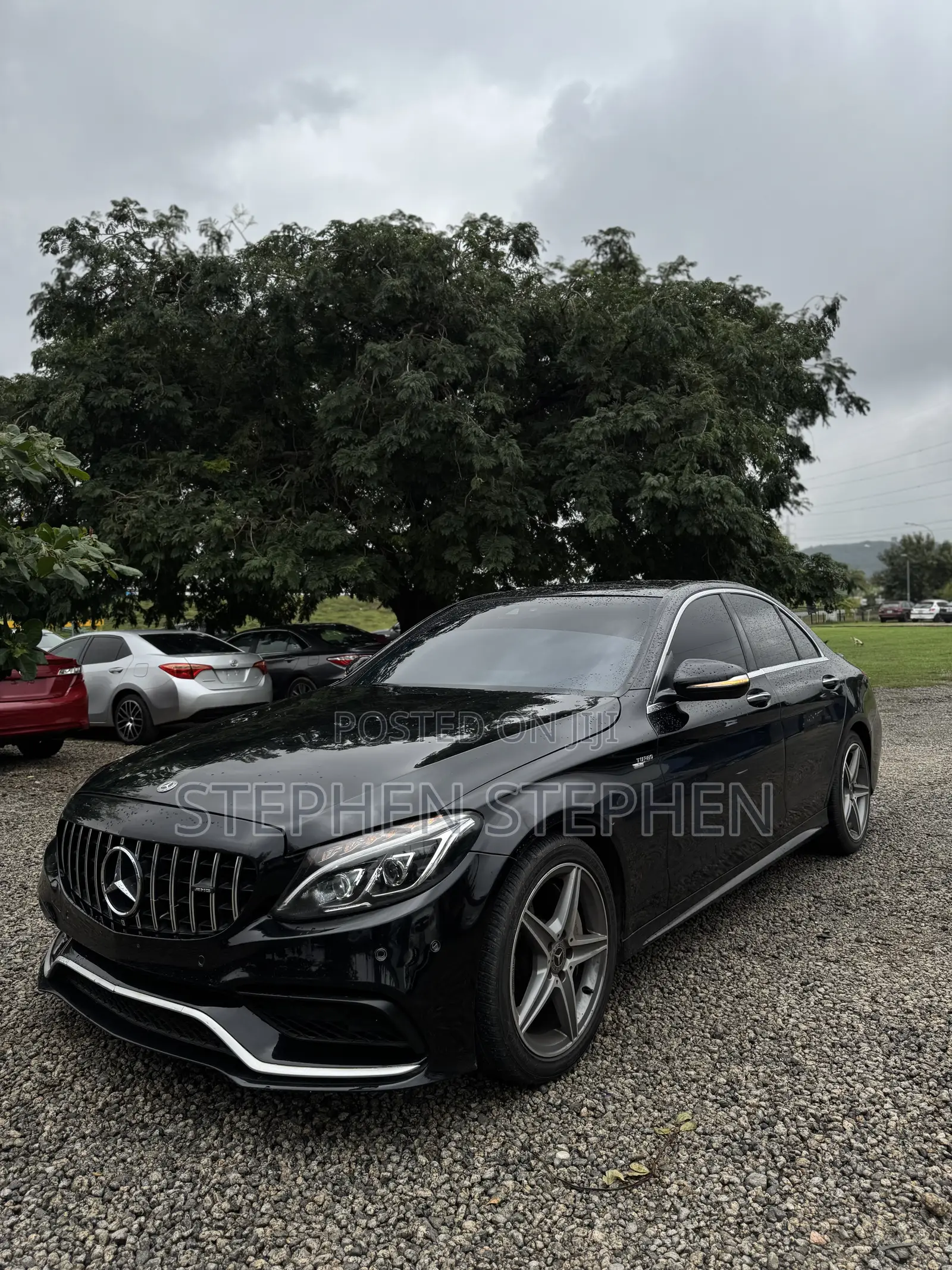 Mercedes-Benz C400 4Matic AWD Sedan (3.0L V6 7A) 2015 Black