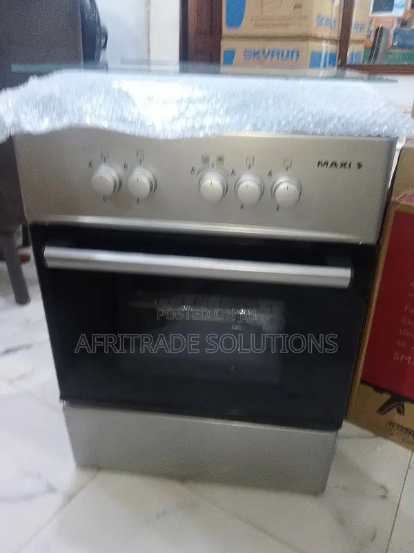 Maxi 4 Burner Gas Cooker – Easy Ignition + Strong Burners