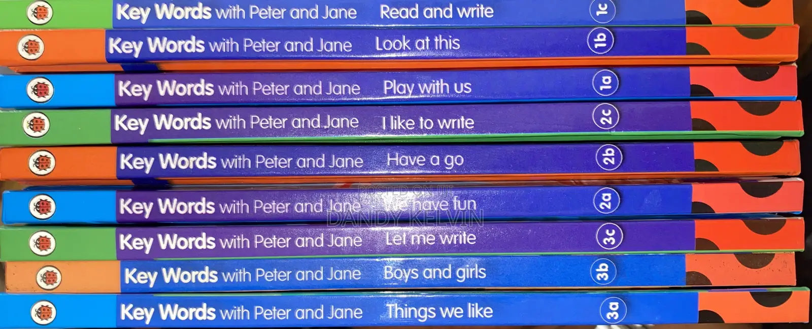 Key Words With Peter and Jane 1a to 3c
