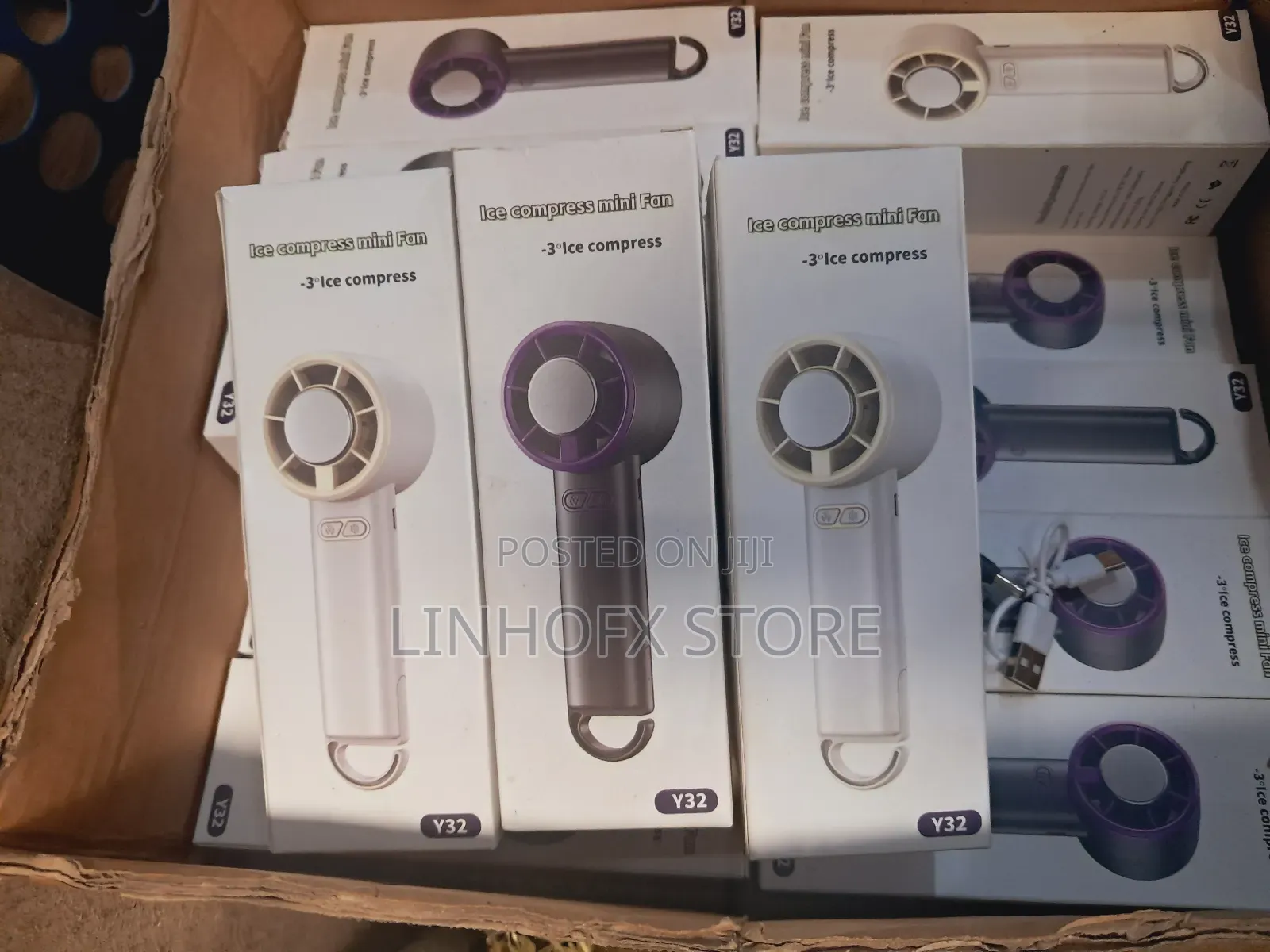 Ice Compress Mini Fan