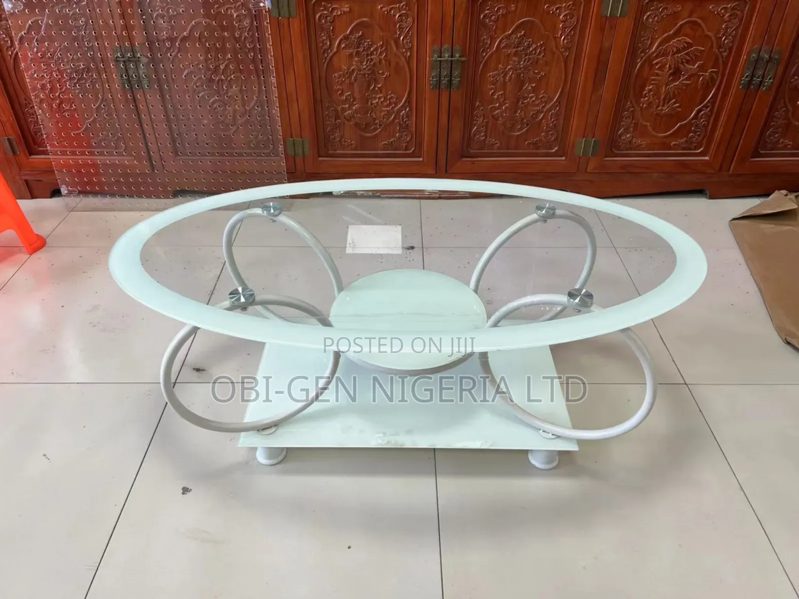 Portable Glass Table