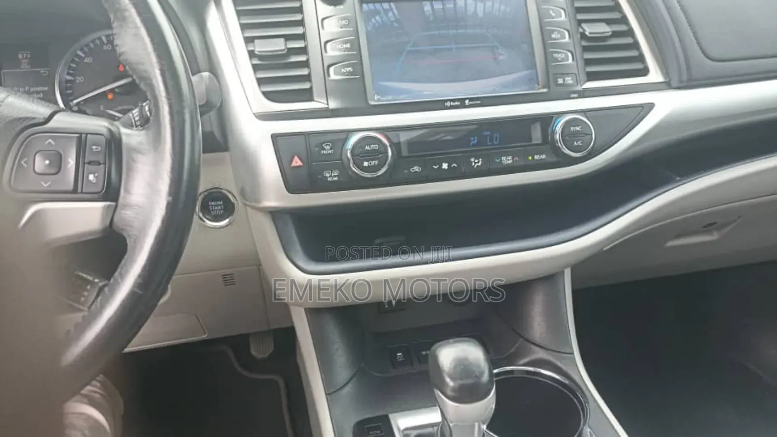 Toyota Highlander Limited V6 4x4 (3.5L 6cyl 6A) 2016 White
