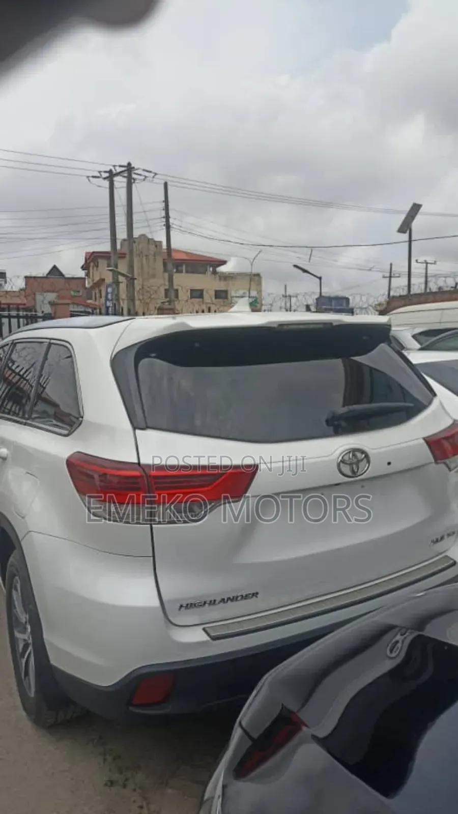 Toyota Highlander Limited V6 4x4 (3.5L 6cyl 6A) 2016 White