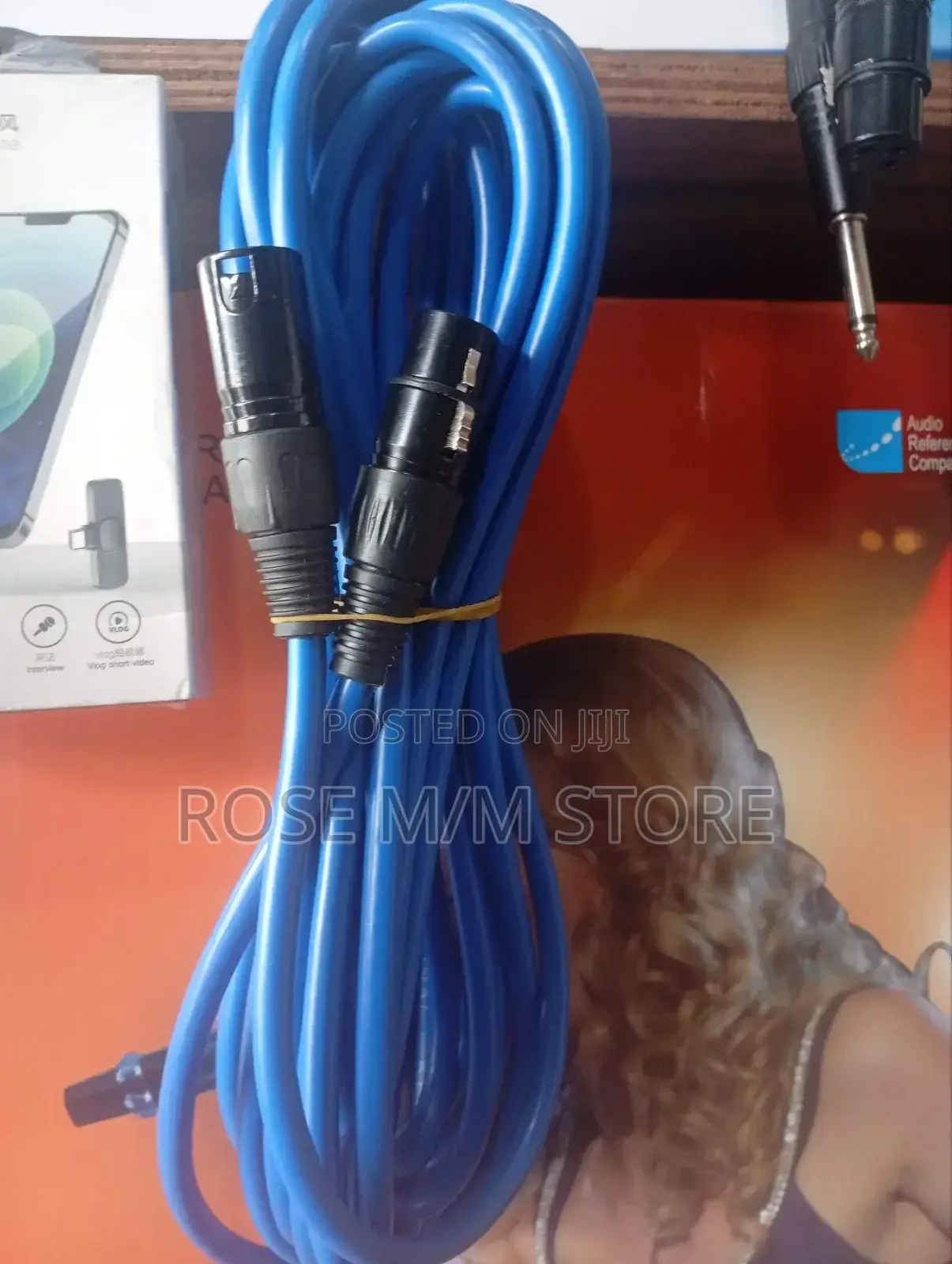 Cannon To Cannon Audio Microphone Cable 3pin Xlr