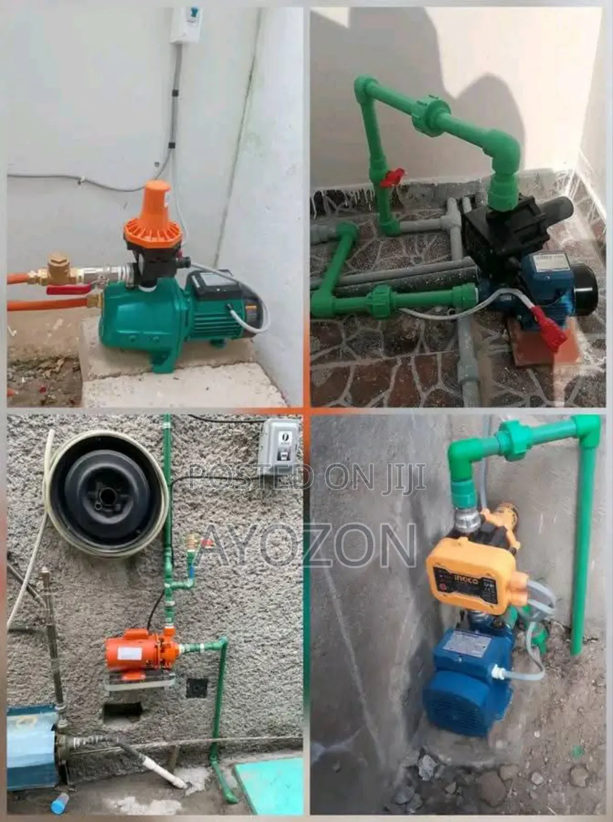 Fixing of Pressure Pump