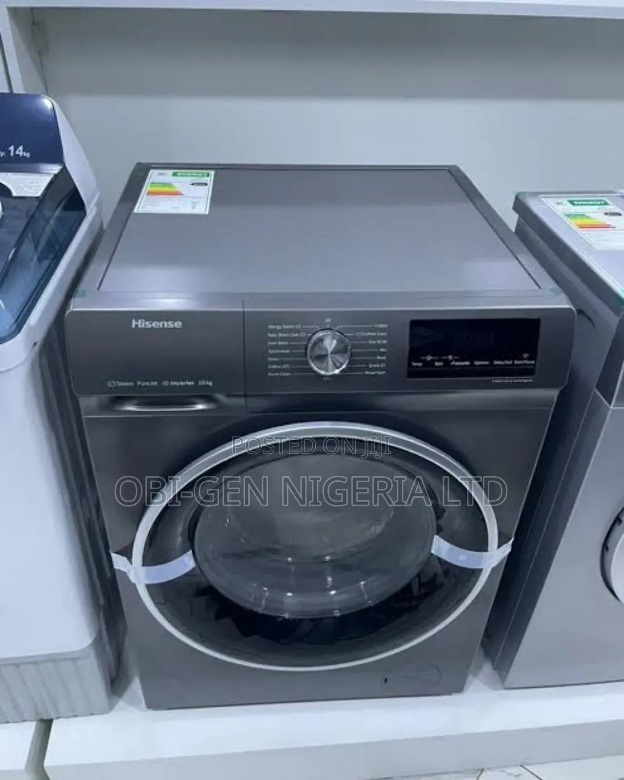 Hisense Automatic Washing Machine 8kg Front Load Set
