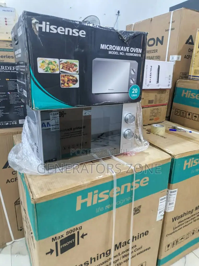Hisense Microwave Oven 20l (H20moms10) – Sleek Silver