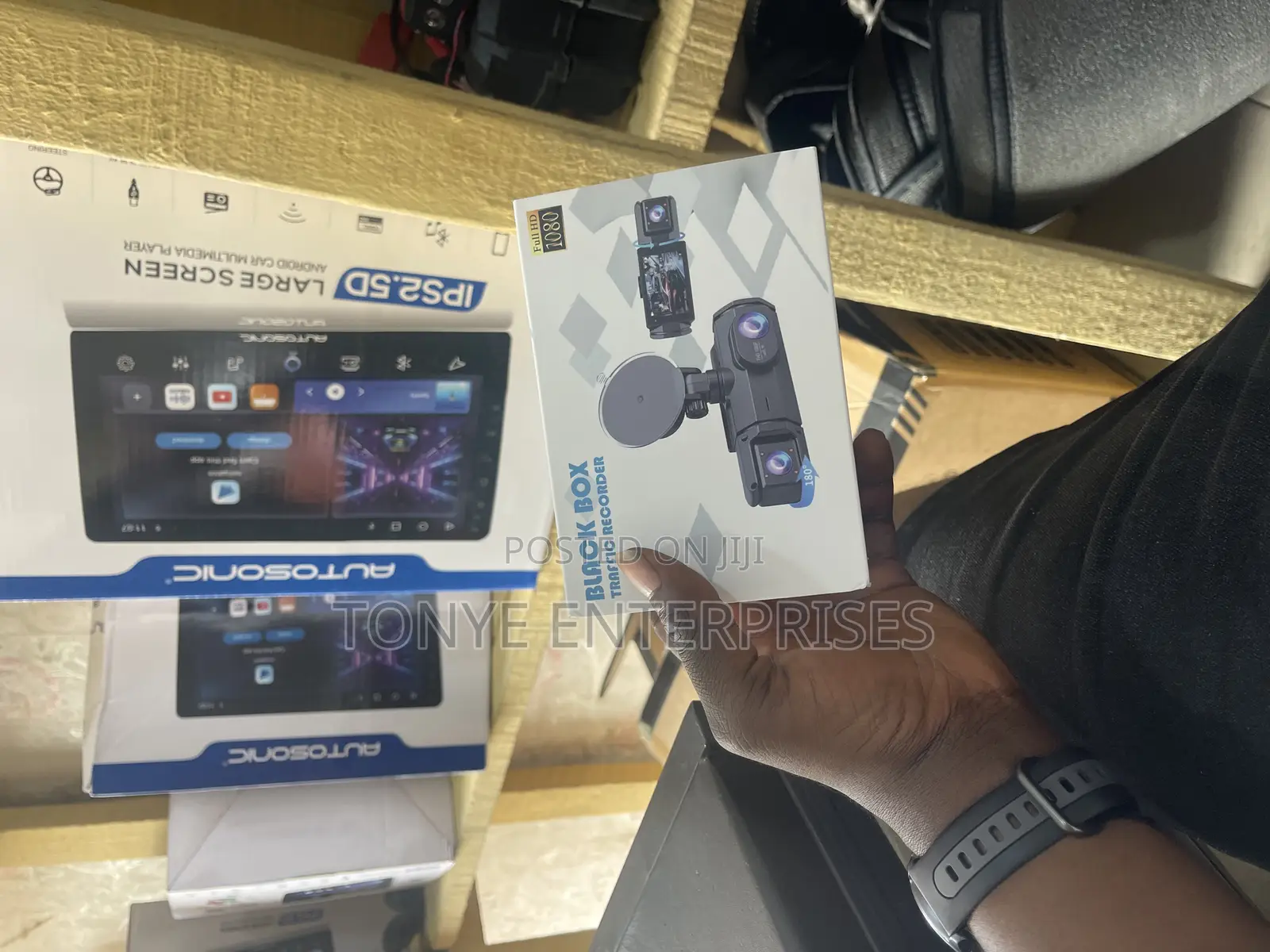 3in1 Dashboard Camera With Reverse Camera
