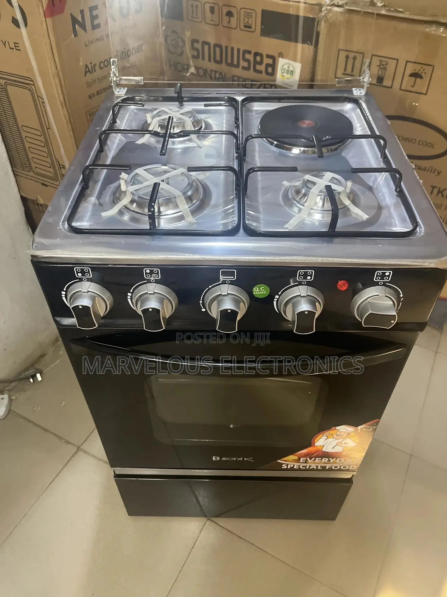 Brand New Sonic 50/50 Automatic 3gass 1 Electric Cooker