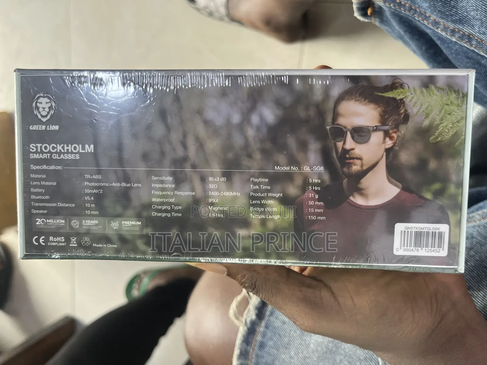 Green Lion Smart Glass, Video Recording, Play Musics,Calls