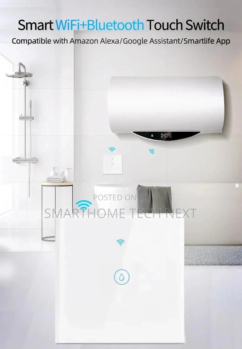 Smart Water Heater Ac Switch – 40a – White