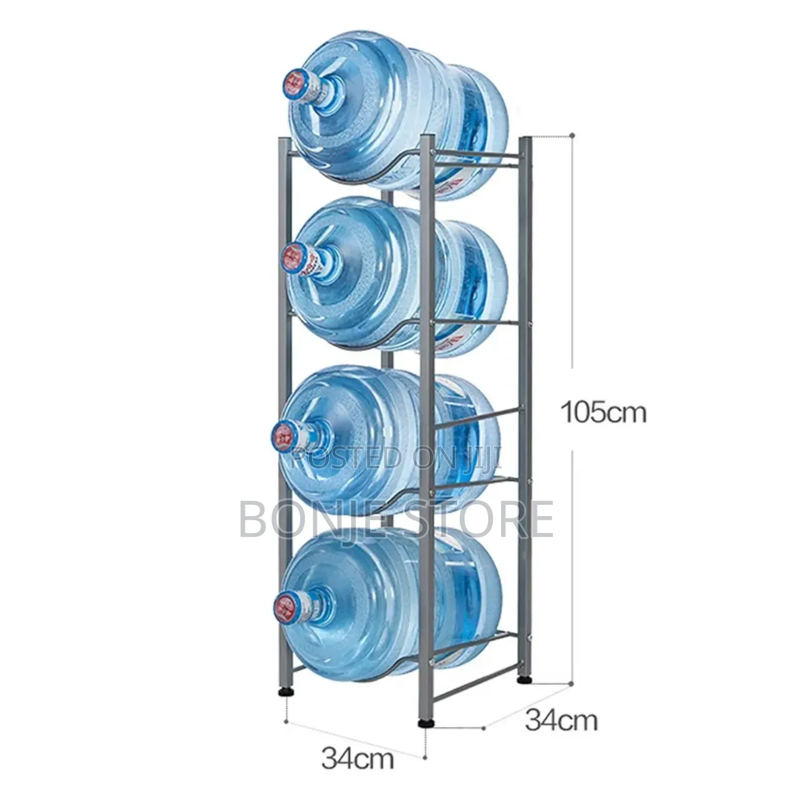 4 Tier Water Dispenser Bottle Rack/Stand