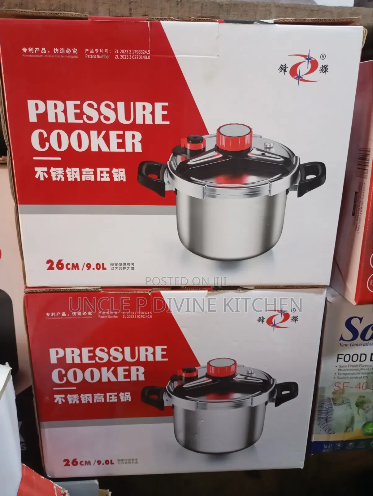 9l/ 26cm Easy Open (Manual)Pressure Pot for Fast Cooking.