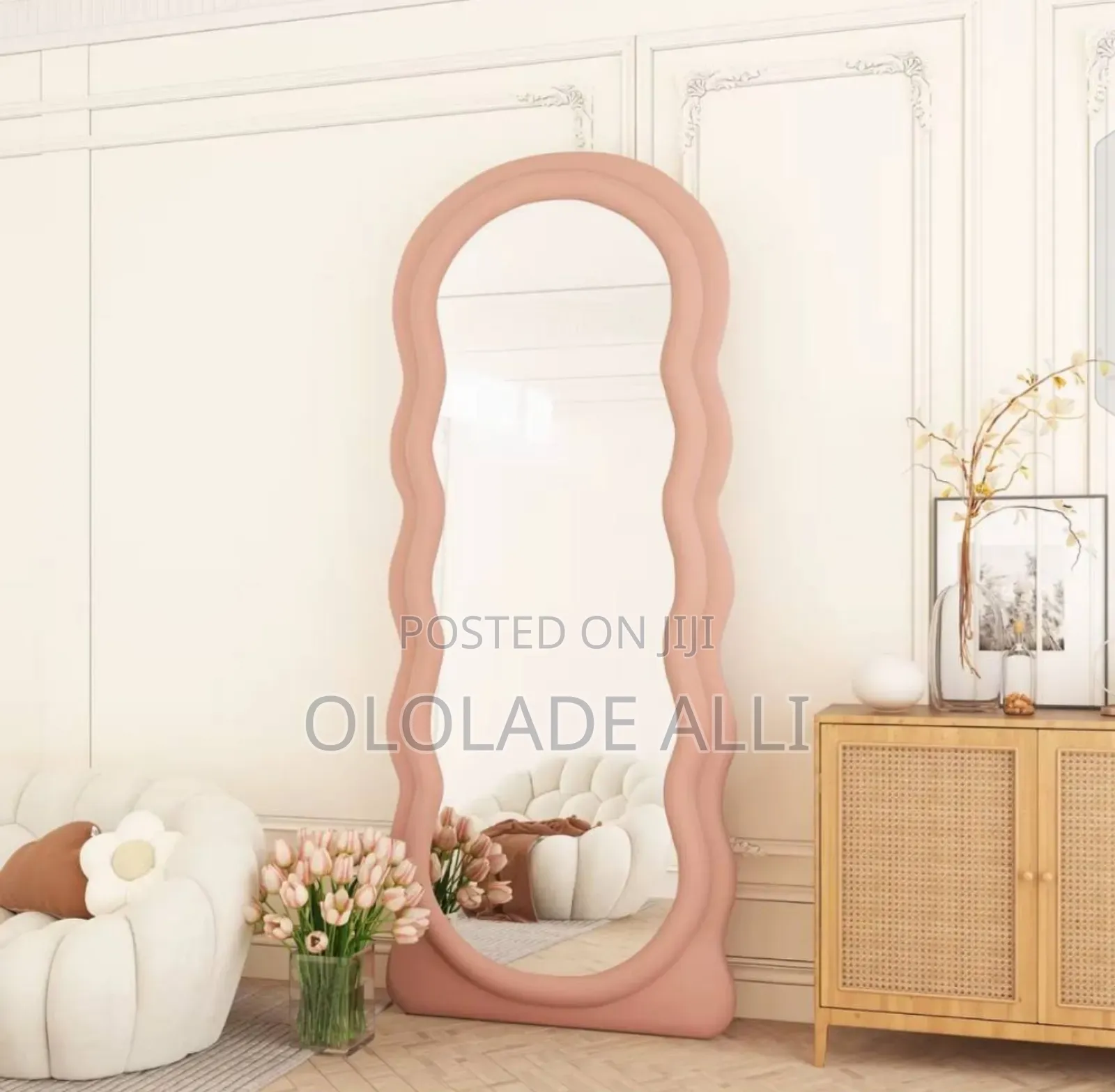 Full Length Wavy Mirror