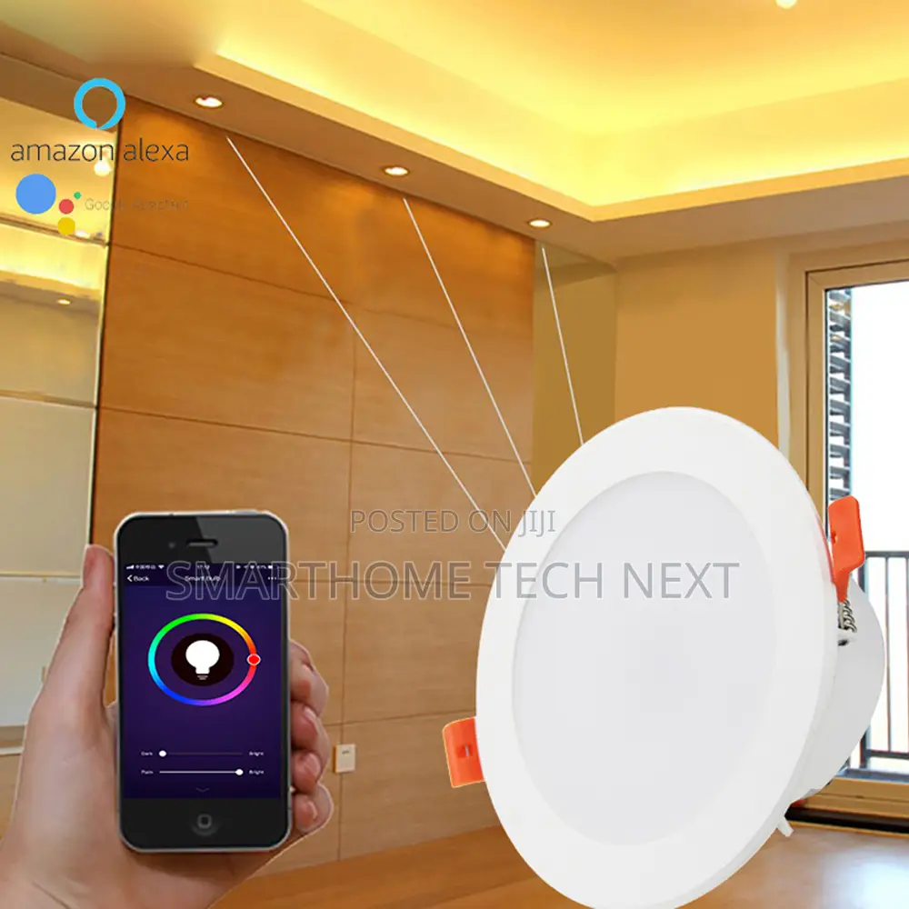 Smart Wifi Recessed Down Light 4" – 10w | RGB + White
