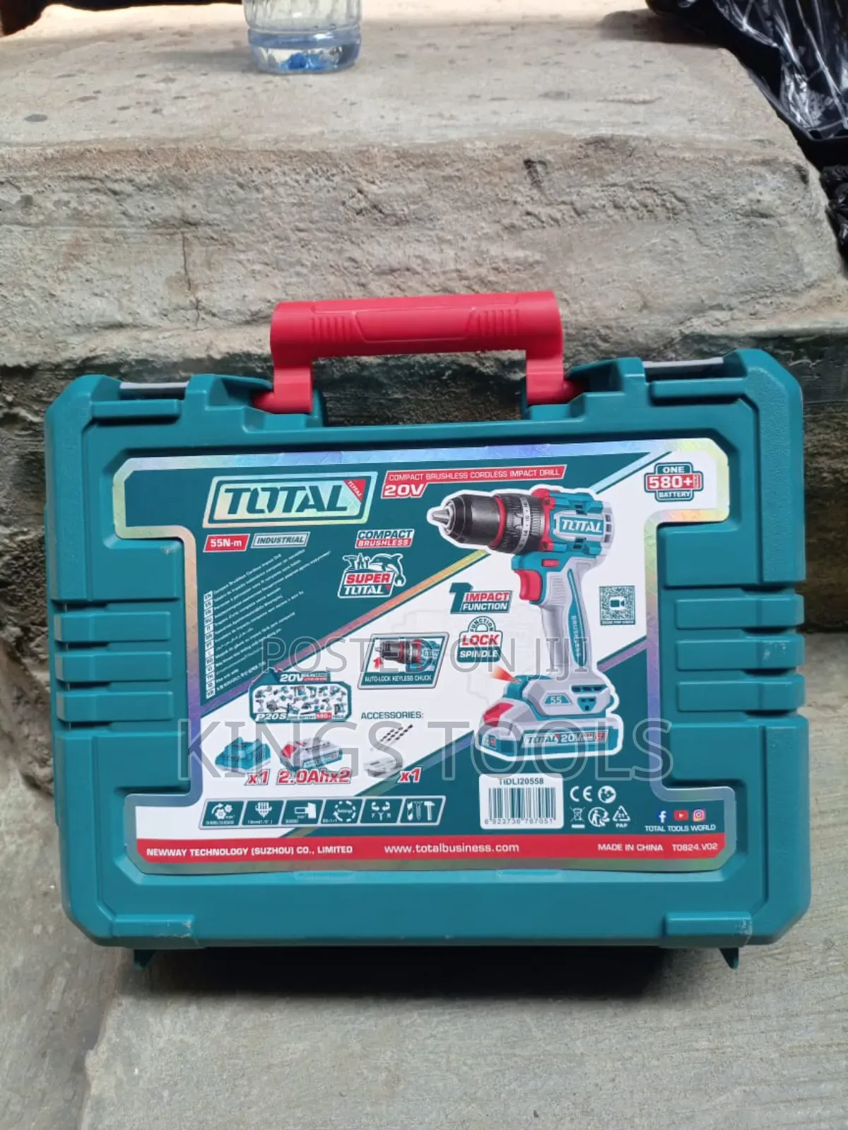 Cordless Impact Drill (Total 20v)