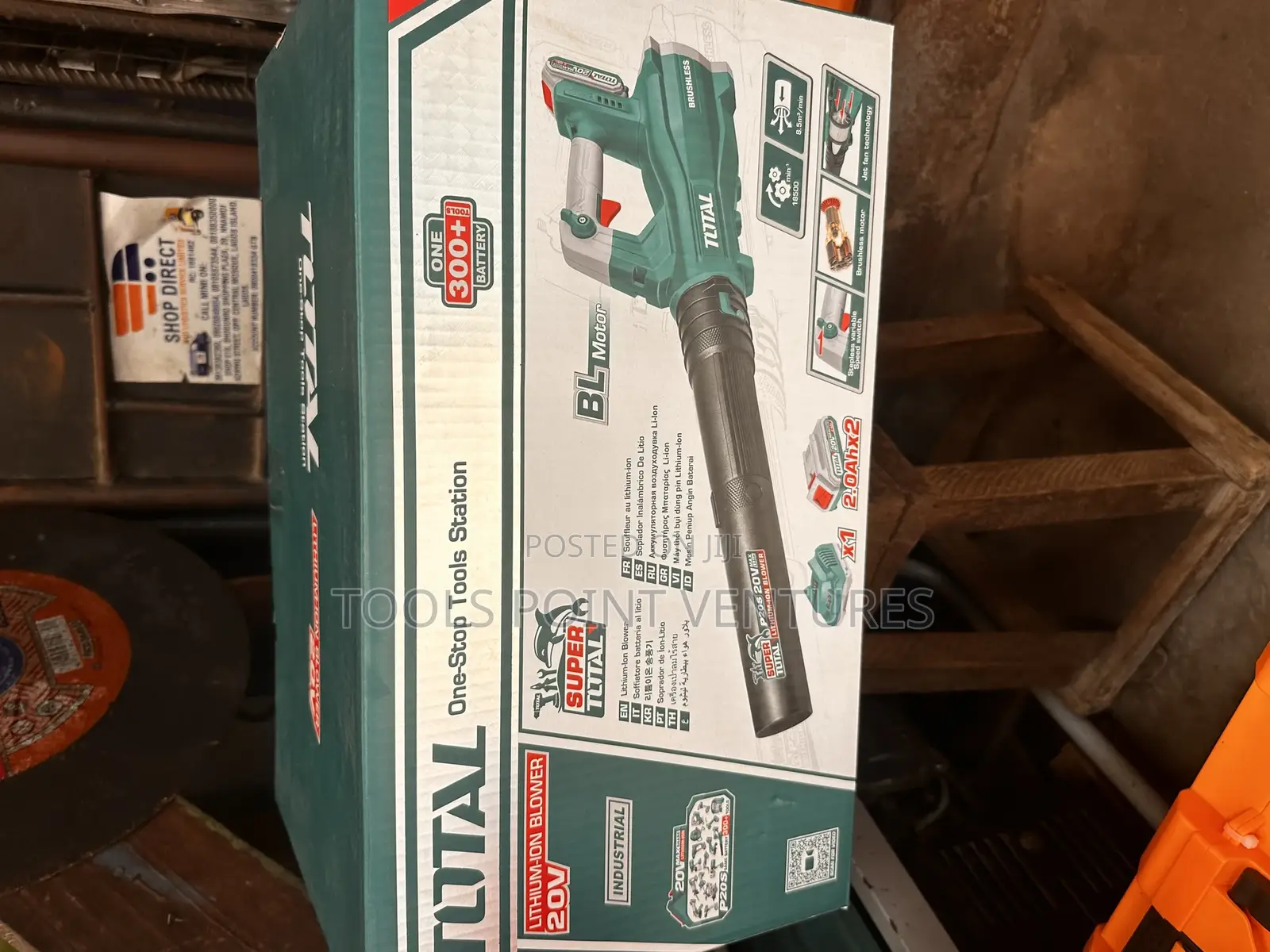 Total Cordless Blower 20v
