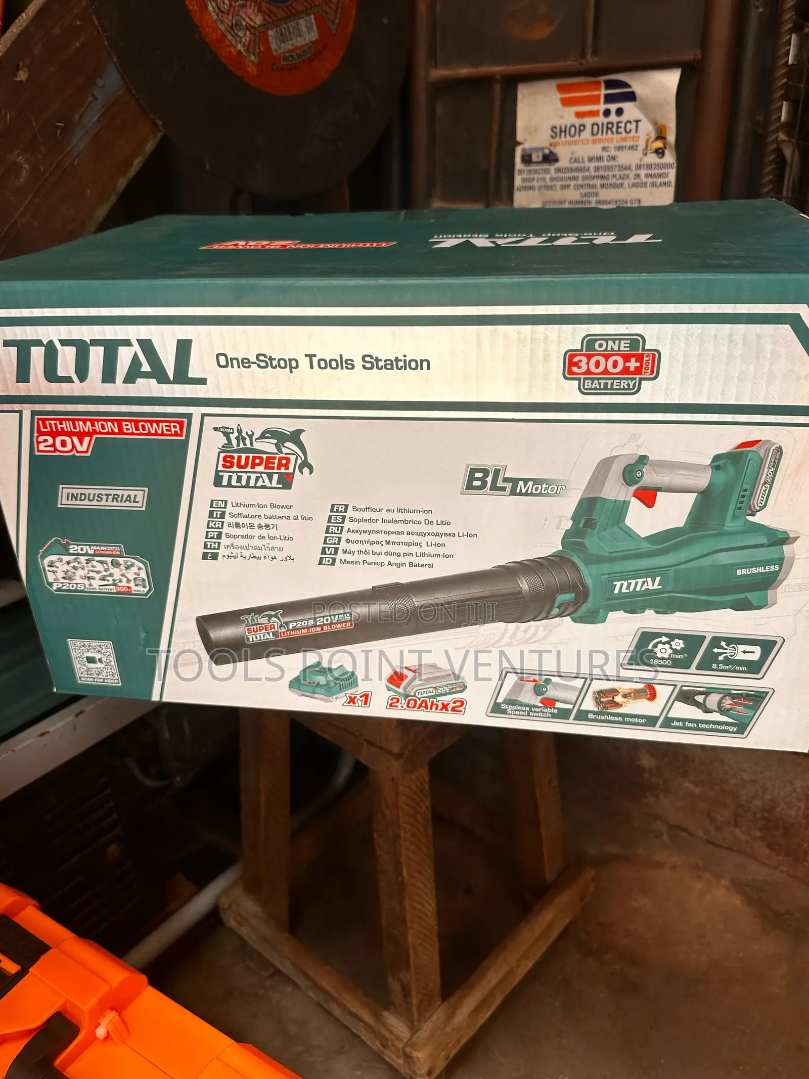 Total Cordless Blower 20v