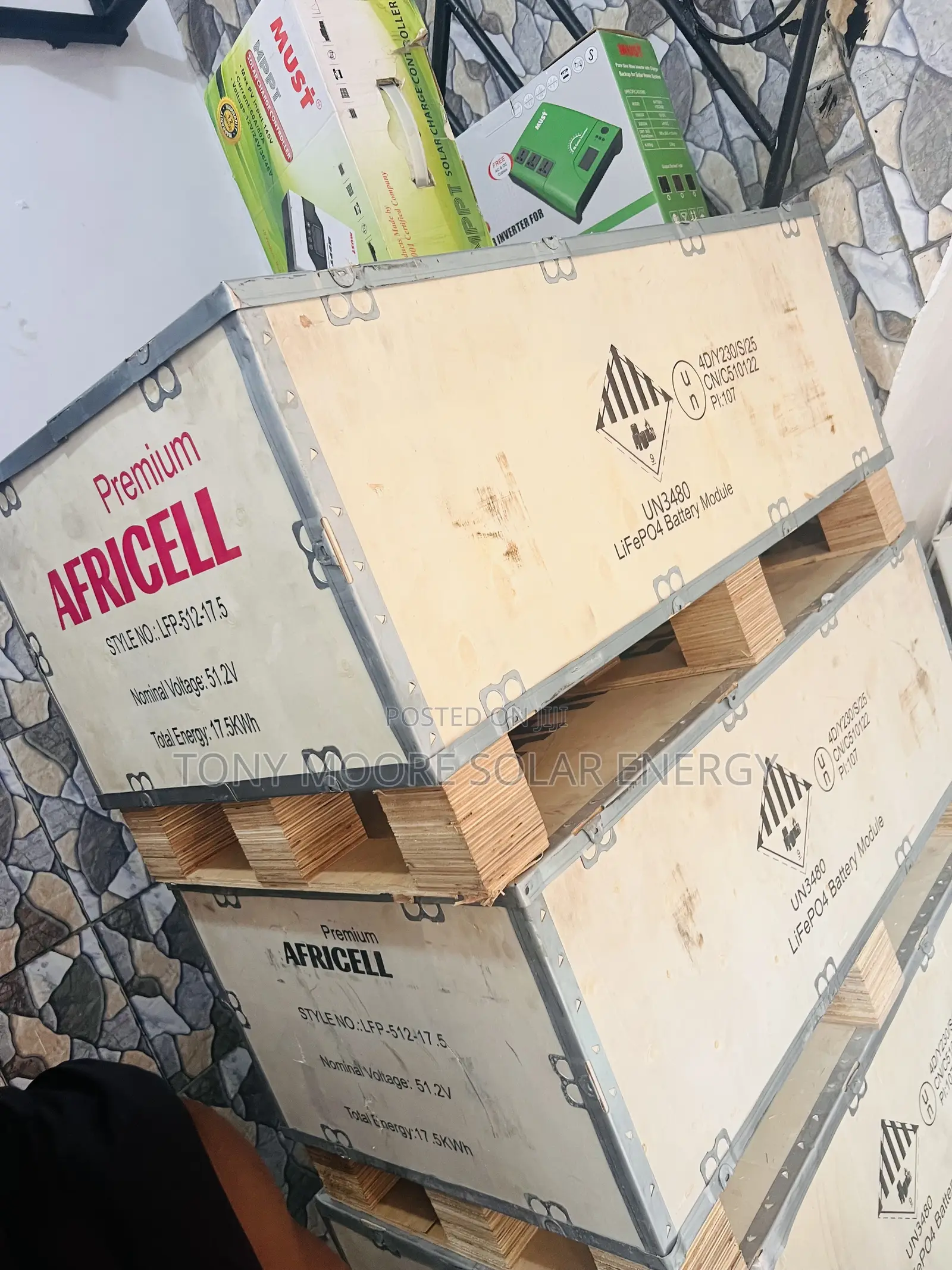 17.5kwh 51.2v Africell Lithium Battery